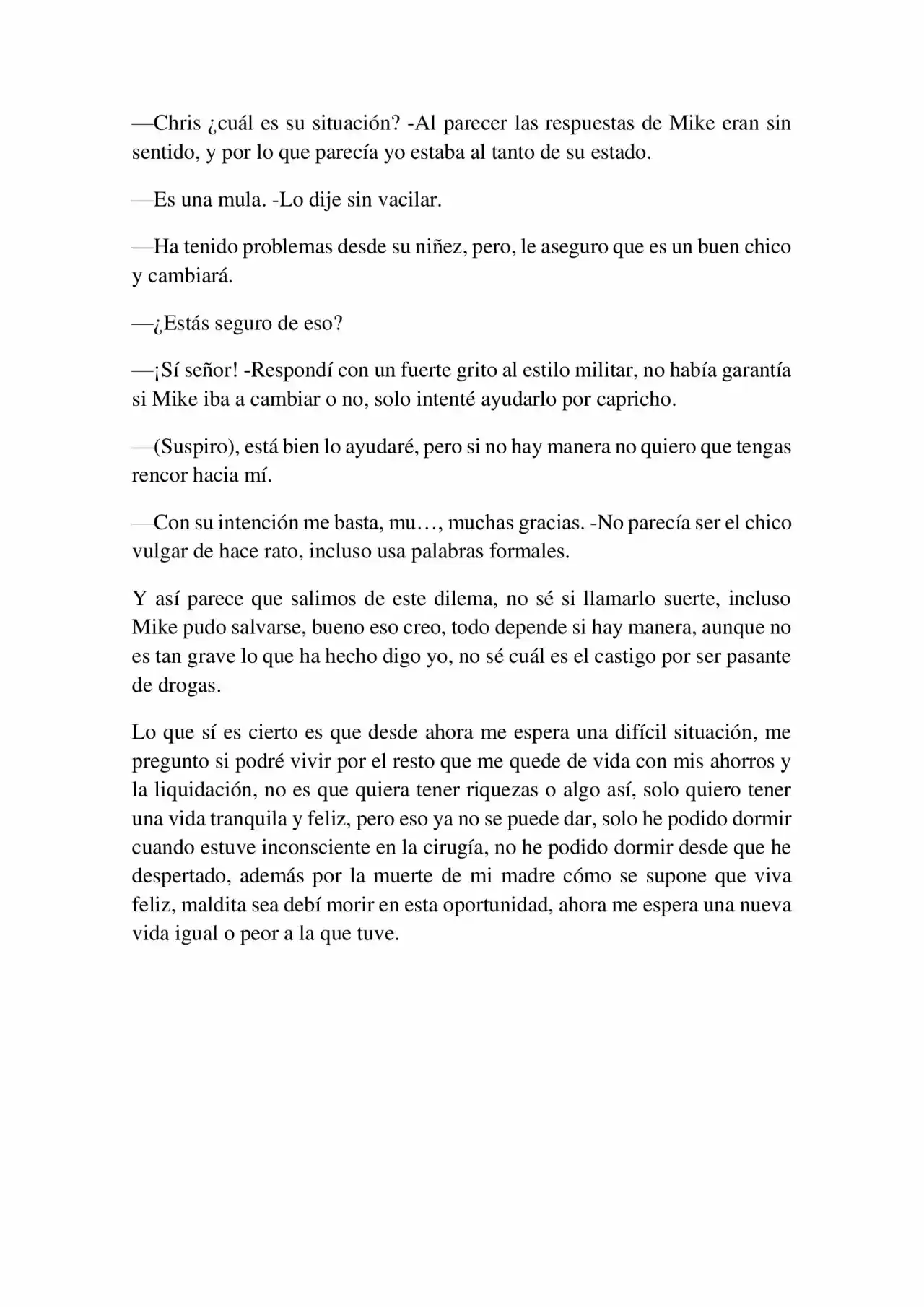 Ojeras (Novela) - Capítulo 4 - Página 7 - LectorTMOo