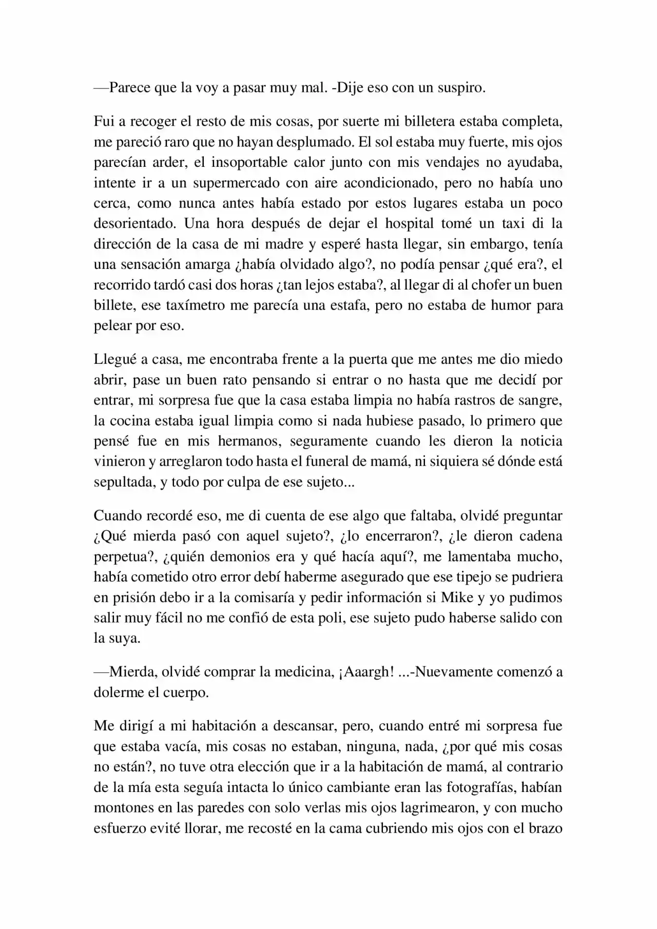 Ojeras (Novela) - Capítulo 5 - Página 4 - LectorTMOo