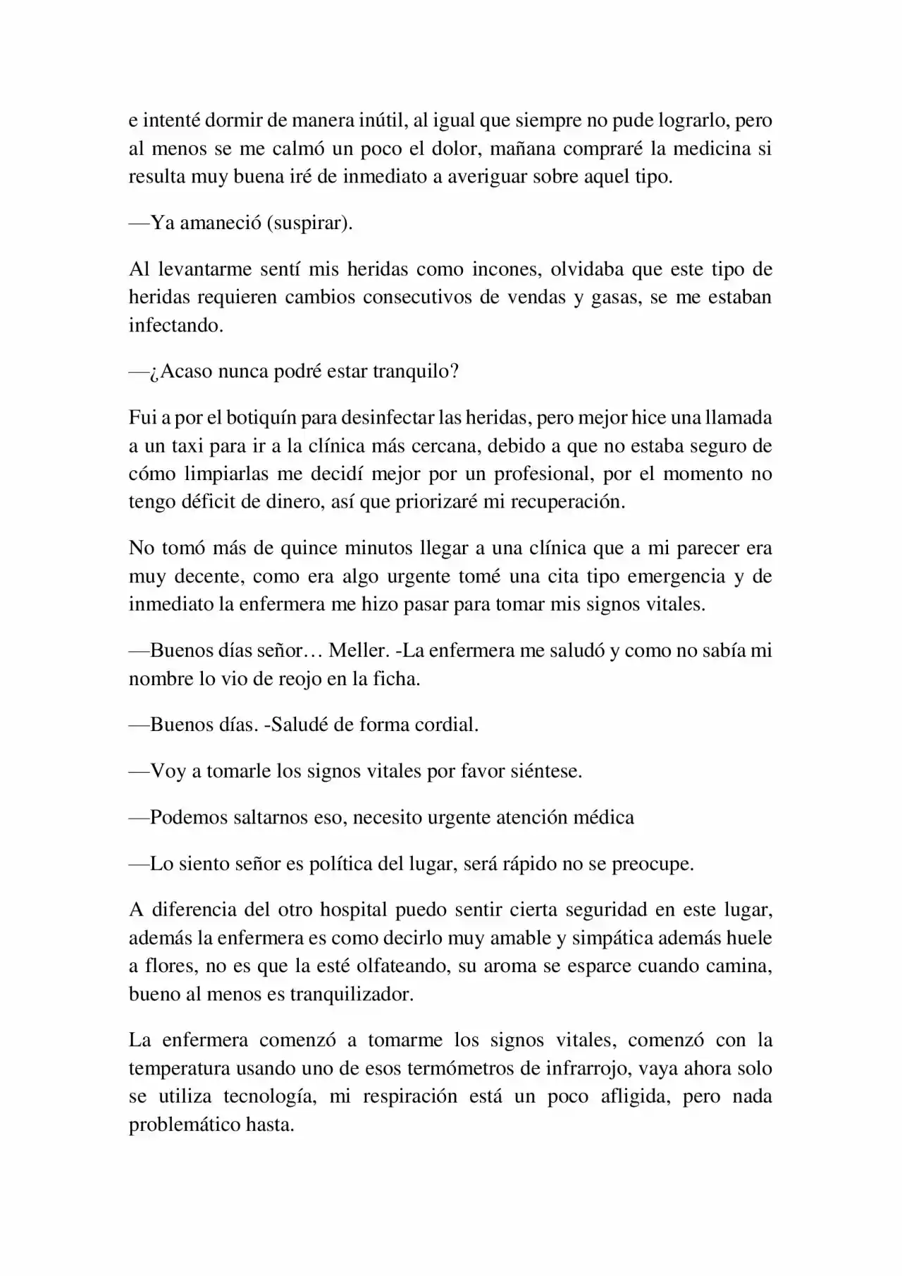 Ojeras (Novela) - Capítulo 5 - Página 5 - LectorTMOo