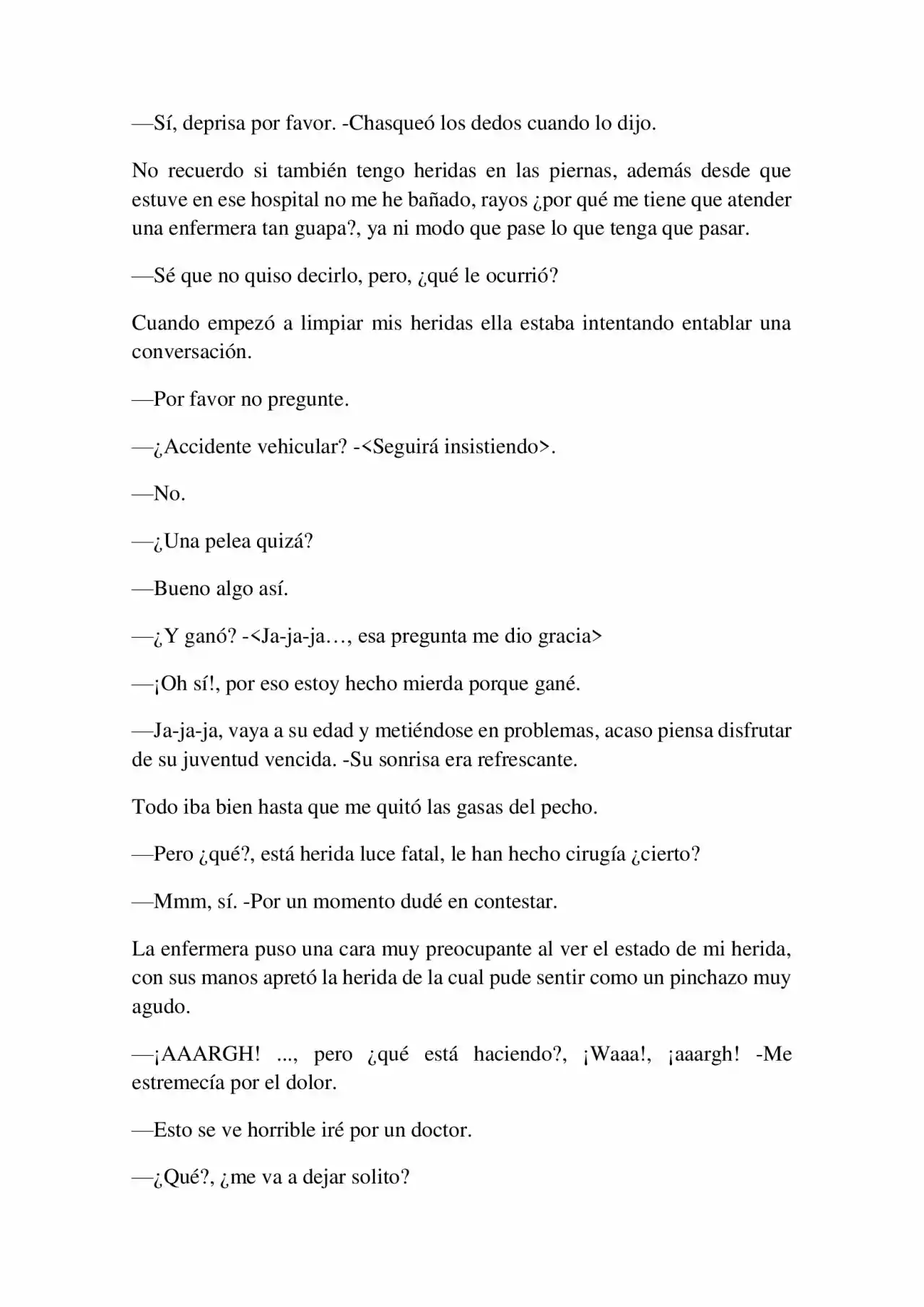 Ojeras (Novela) - Capítulo 5 - Página 7 - LectorTMOo