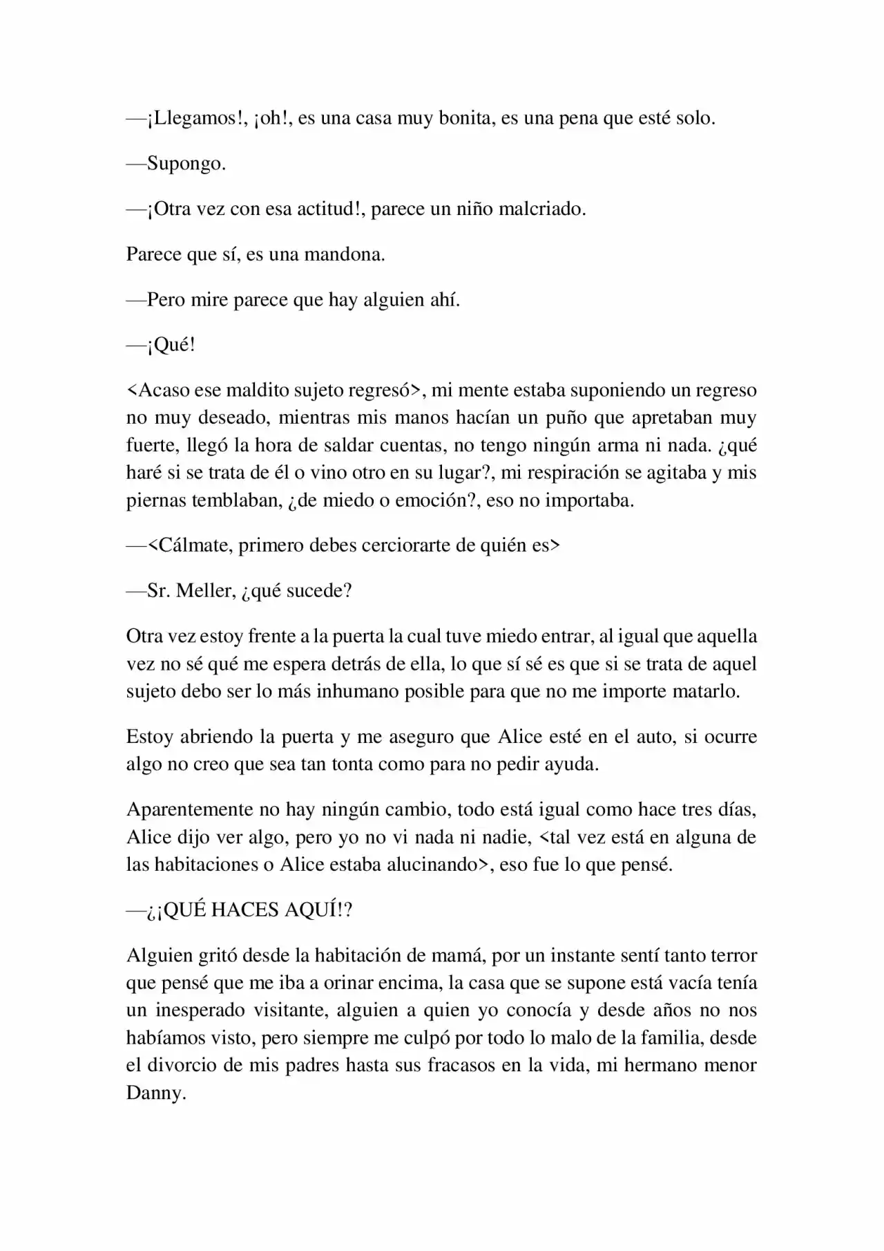 Ojeras (Novela) - Capítulo 5 - Página 21 - LectorTMOo