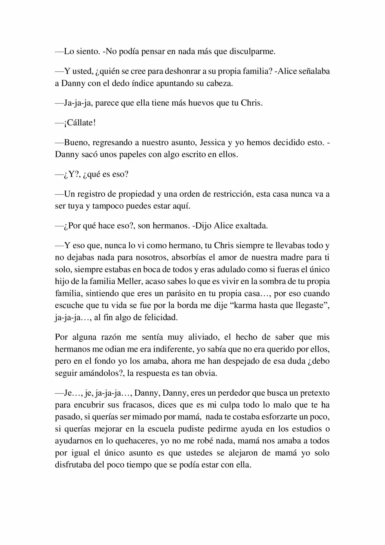 Ojeras (Novela) - Capítulo 6 - Página 6 - LectorTMOo