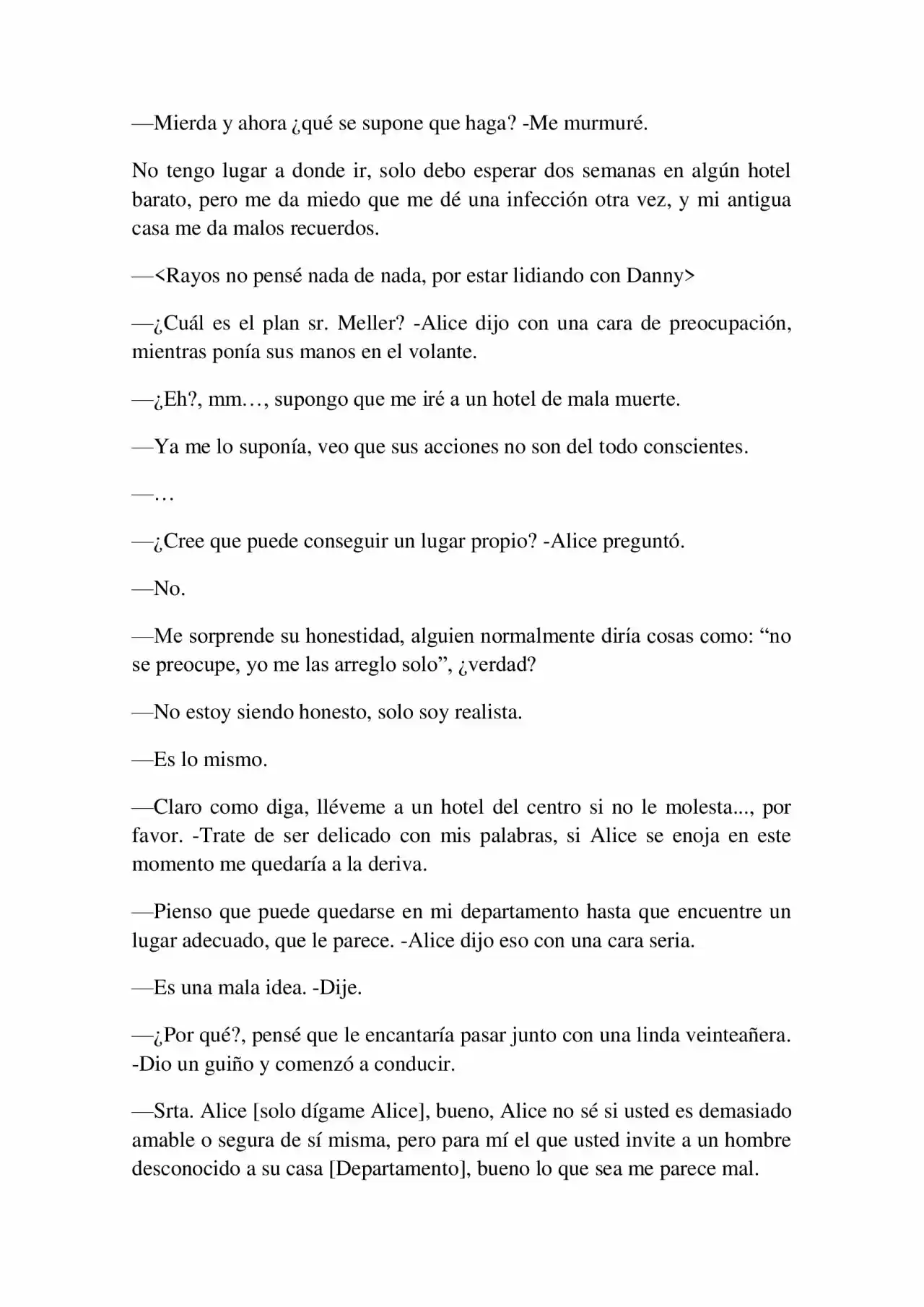 Ojeras (Novela) - Capítulo 6 - Página 8 - LectorTMOo