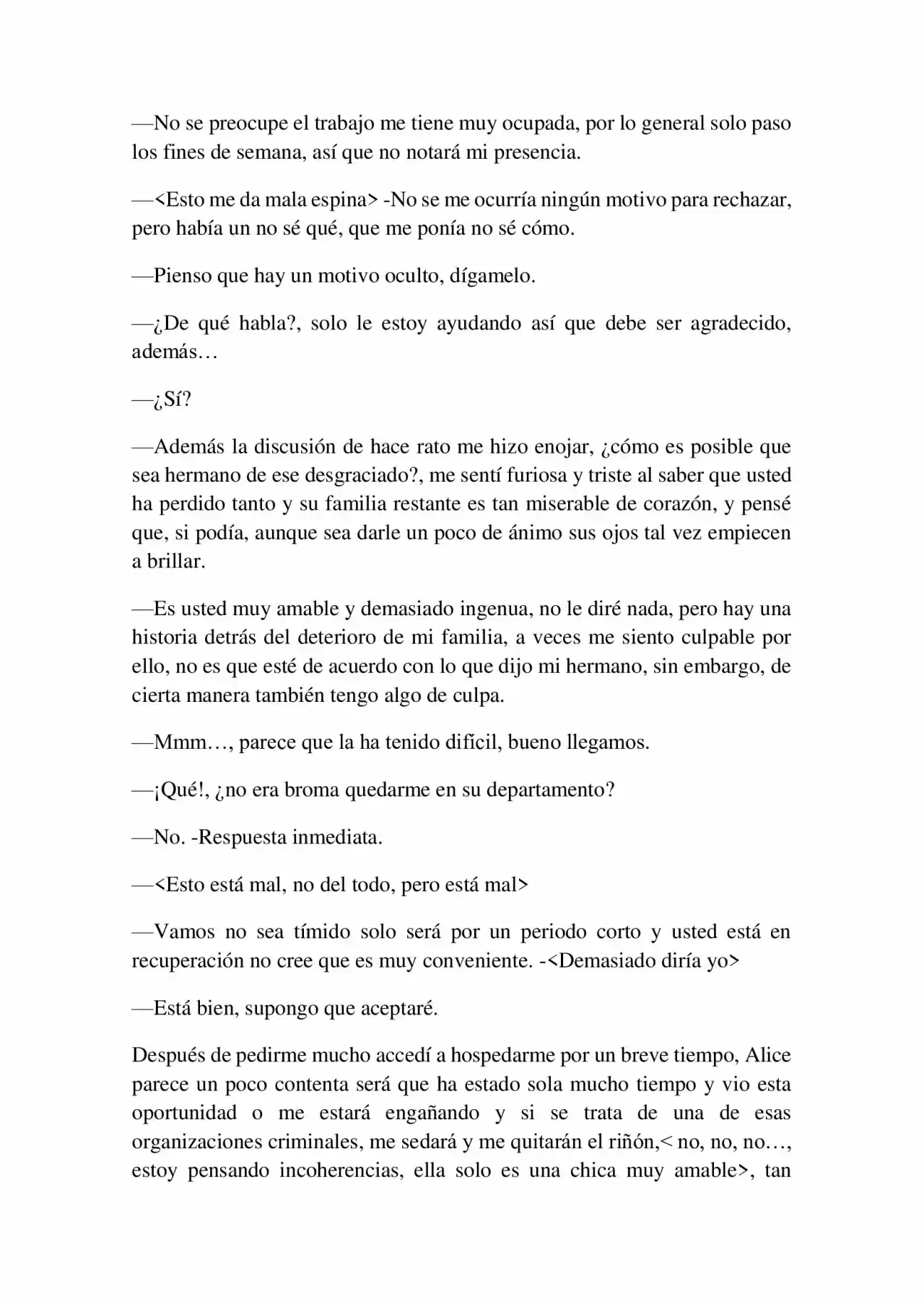 Ojeras (Novela) - Capítulo 6 - Página 10 - LectorTMOo