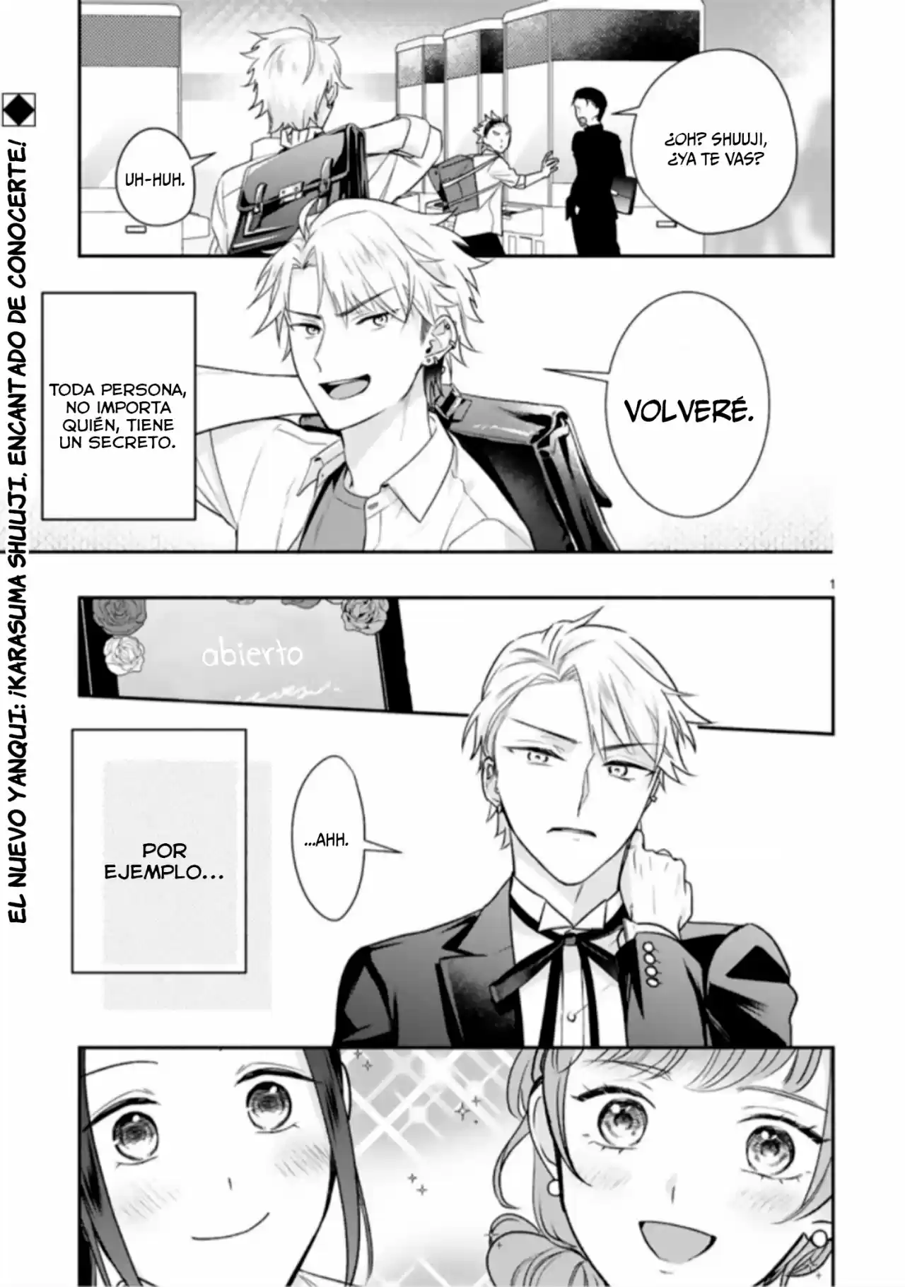 Ojou-sama, Yankii Shitsuji De Gozaimasu - Capítulo 1 - Página 4 - LectorTMOo