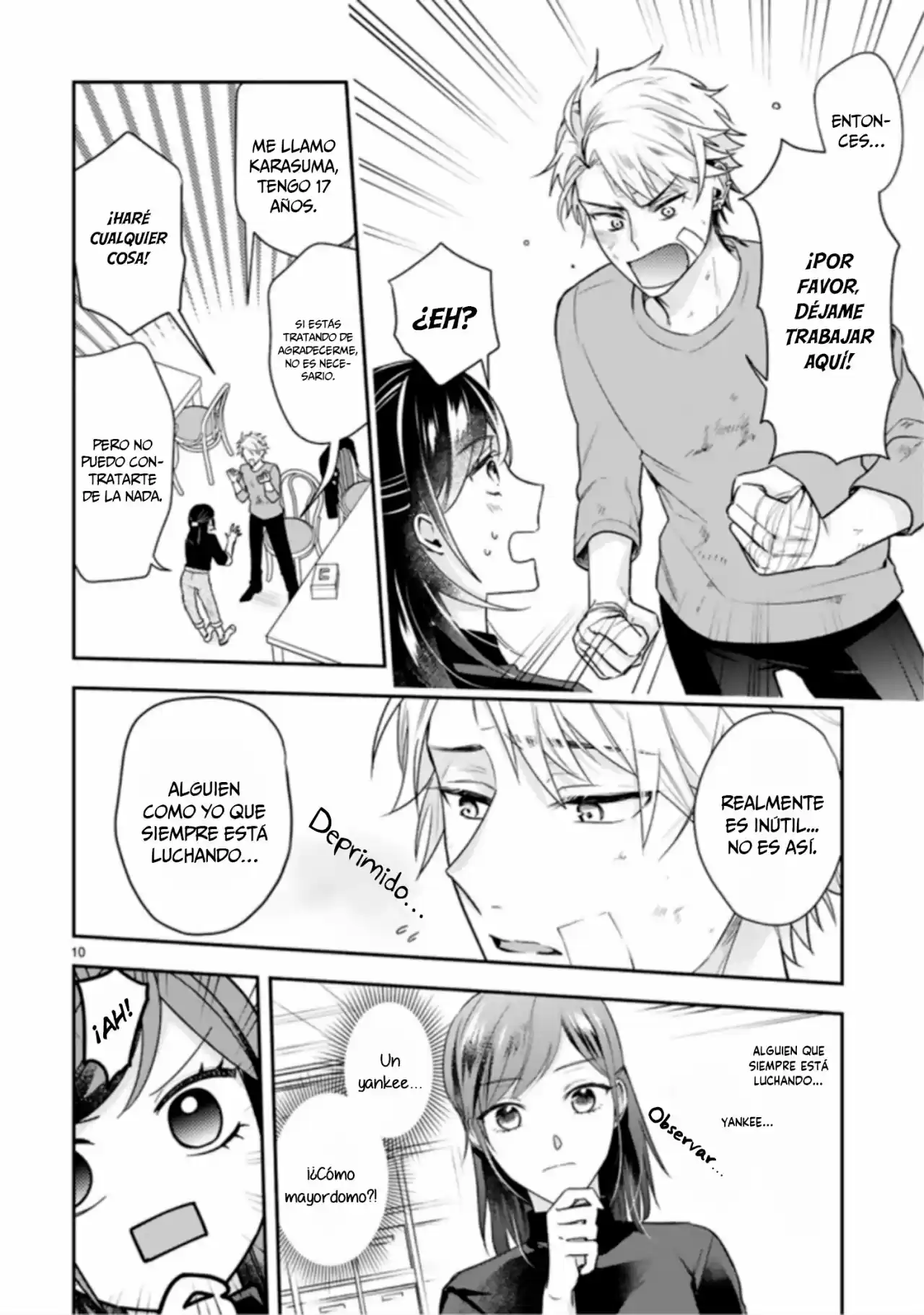 Ojou-sama, Yankii Shitsuji De Gozaimasu - Capítulo 1 - Página 13 - LectorTMOo