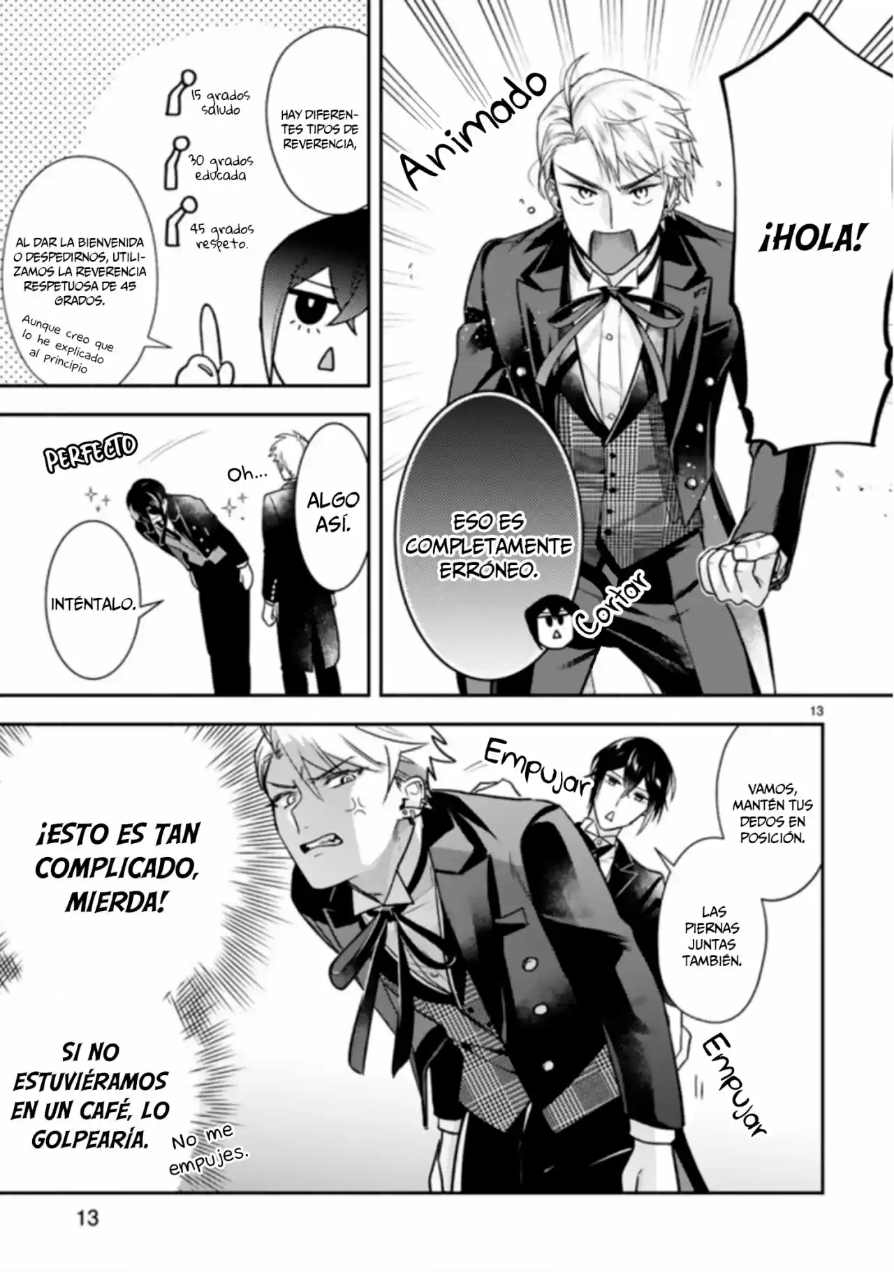 Ojou-sama, Yankii Shitsuji De Gozaimasu - Capítulo 1 - Página 16 - LectorTMOo