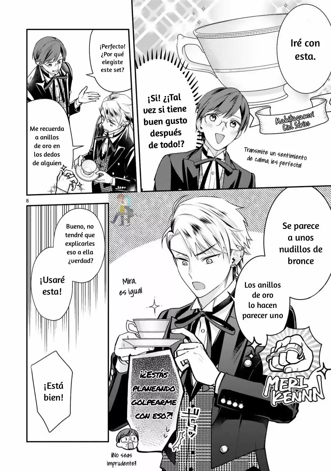 Ojou-sama, Yankii Shitsuji De Gozaimasu - Capítulo 3 - Página 9 - LectorTMOo