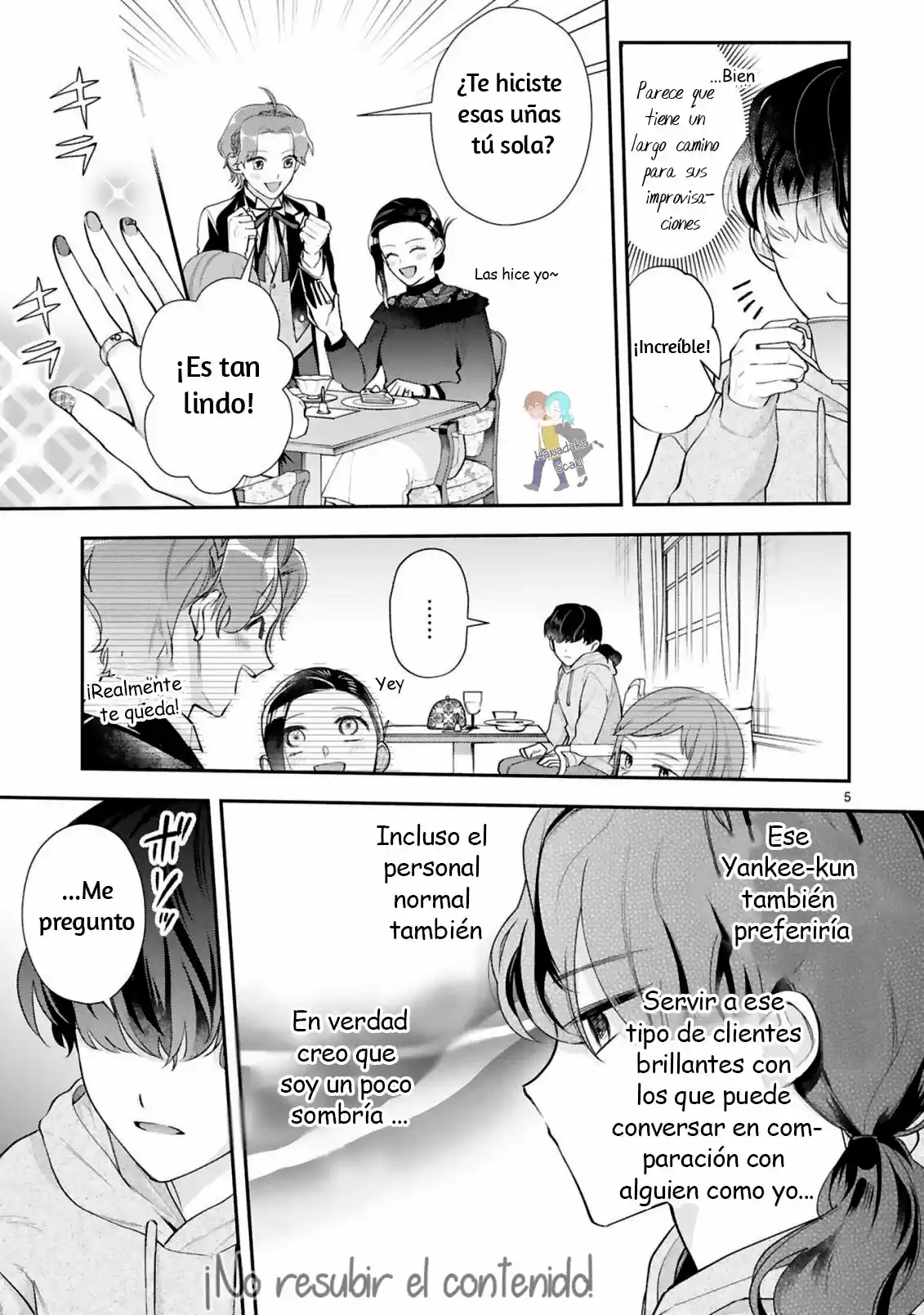 Ojou-sama, Yankii Shitsuji De Gozaimasu - Capítulo 4 - Página 8 - LectorTMOo