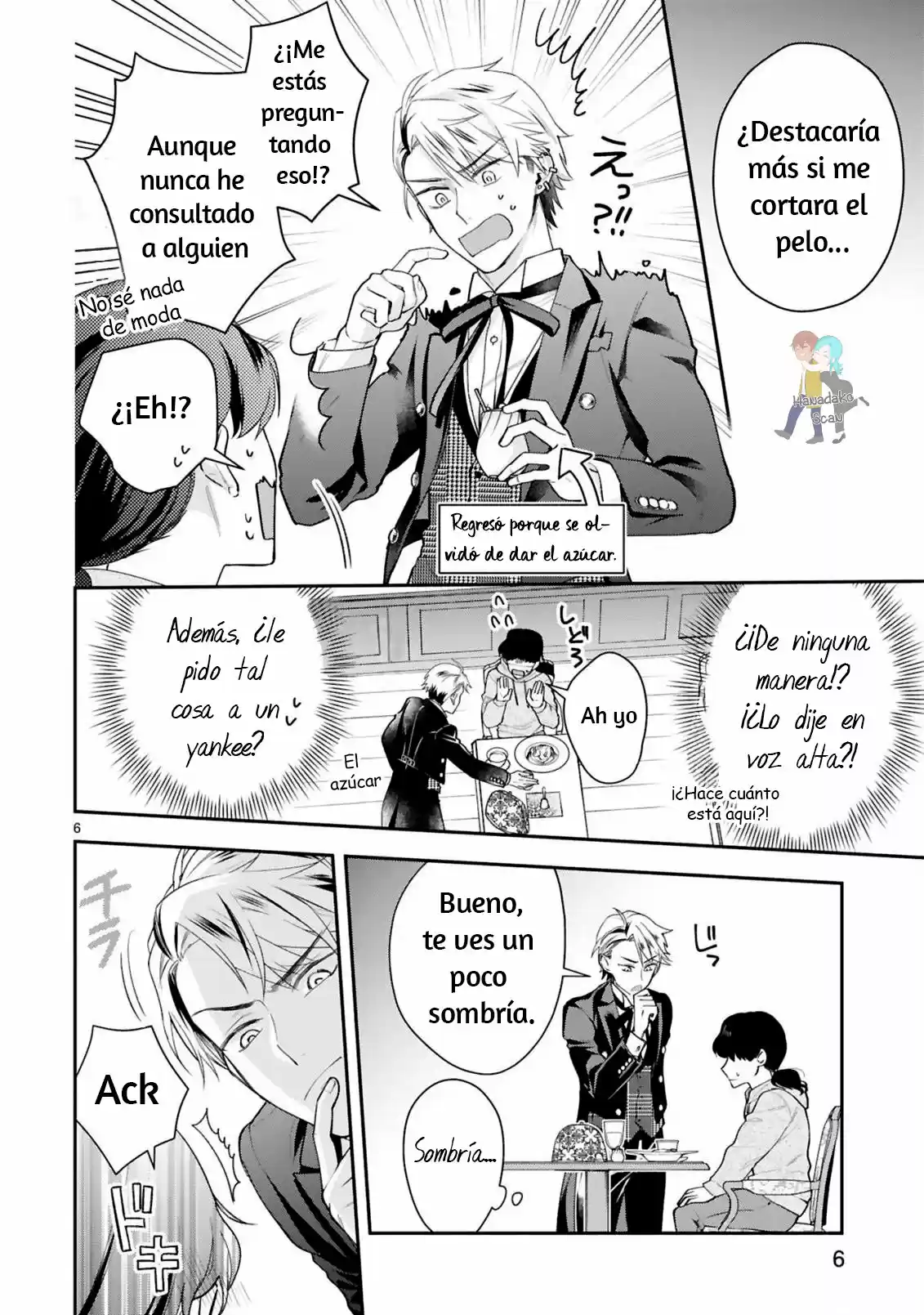 Ojou-sama, Yankii Shitsuji De Gozaimasu - Capítulo 4 - Página 9 - LectorTMOo