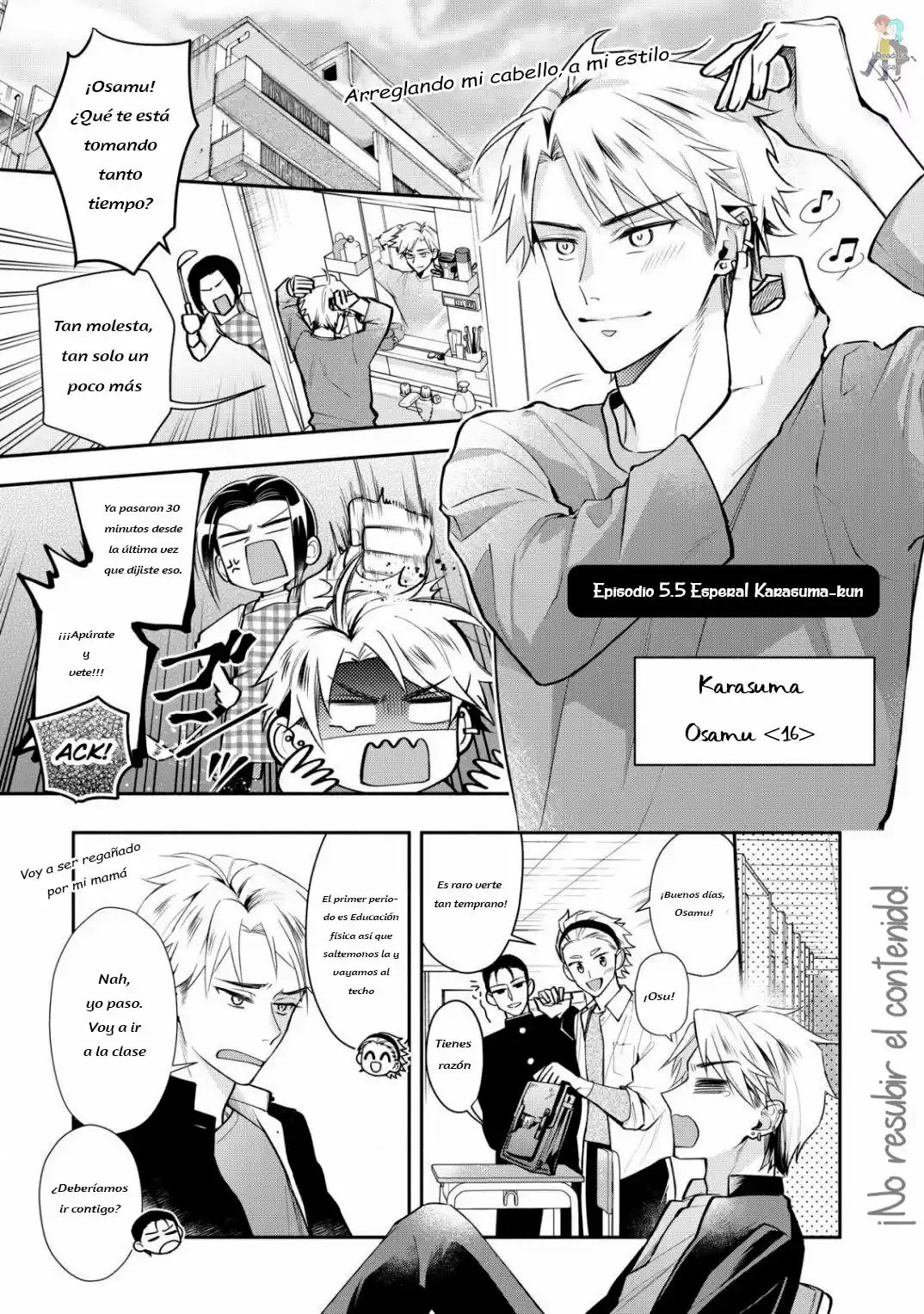Ojou-sama, Yankii Shitsuji De Gozaimasu - Capítulo 5.50 - Página 4 - LectorTMOo