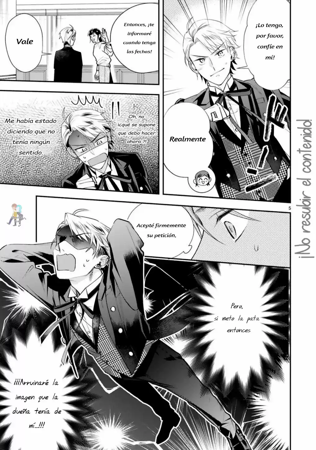 Ojou-sama, Yankii Shitsuji De Gozaimasu - Capítulo 5 - Página 8 - LectorTMOo