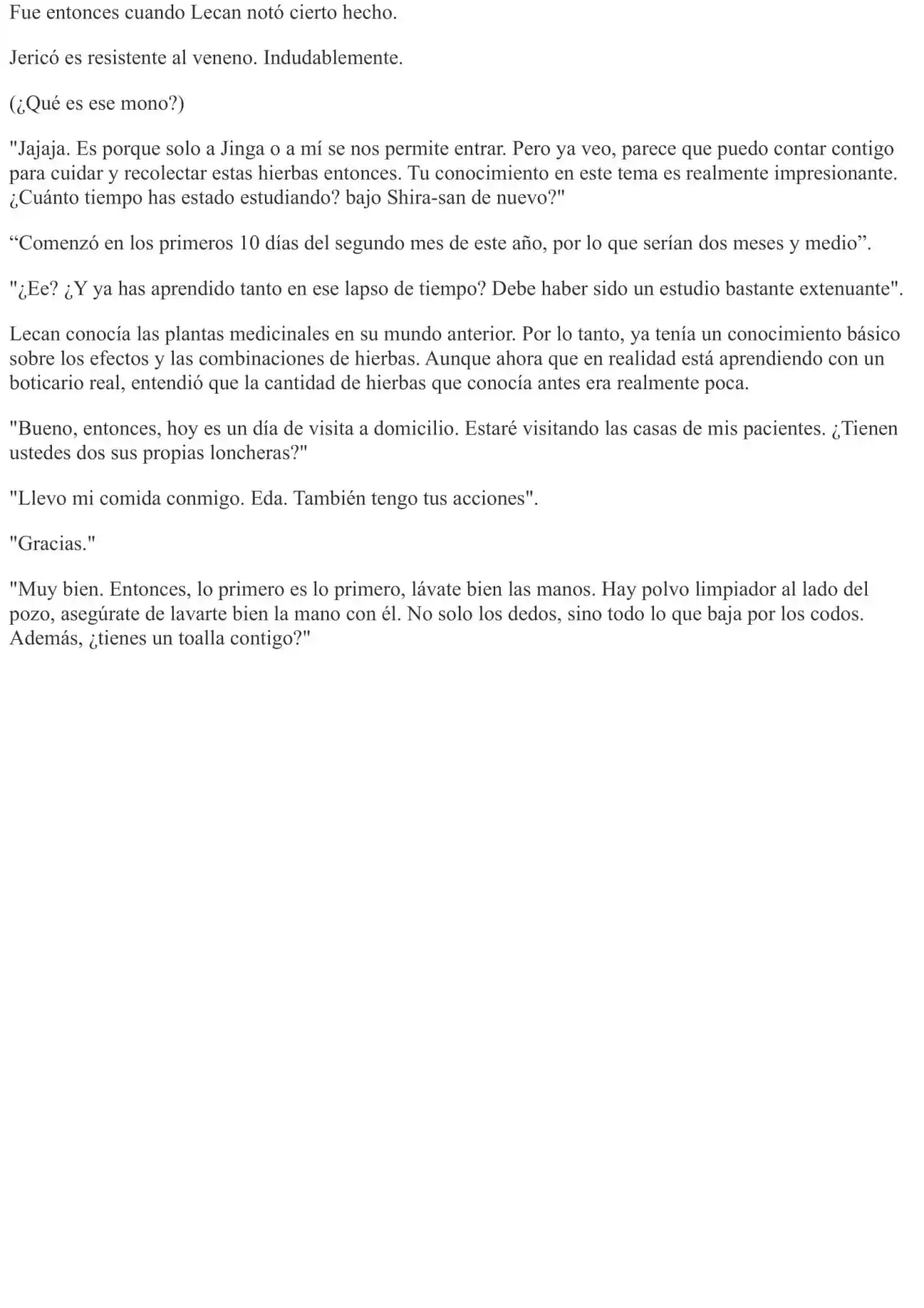 Okami Wa Nemuranai (Novela) - Capítulo 102 - Página 4 - LectorTMOo