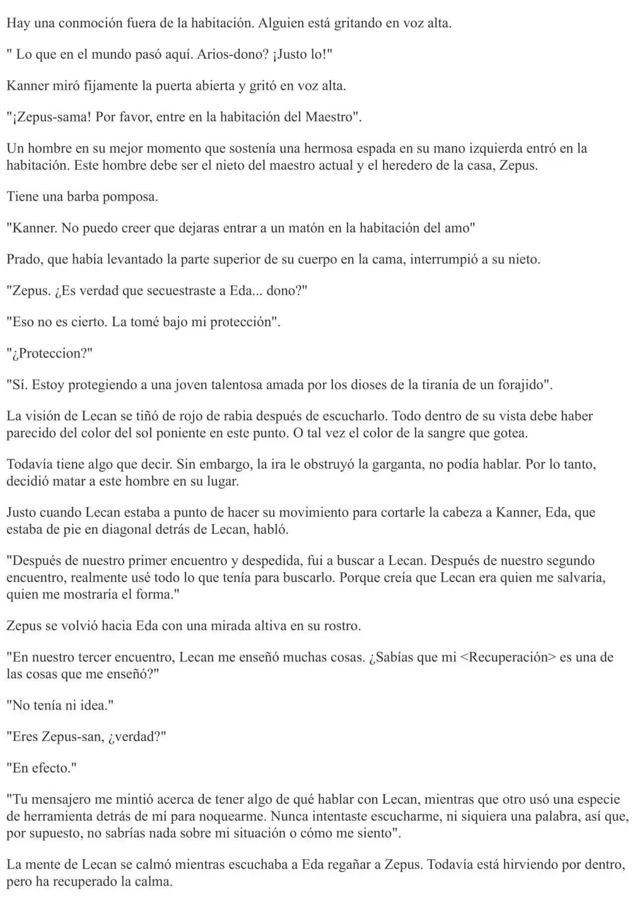 Okami Wa Nemuranai (Novela) - Capítulo 118 - Página 4 - LectorTMOo