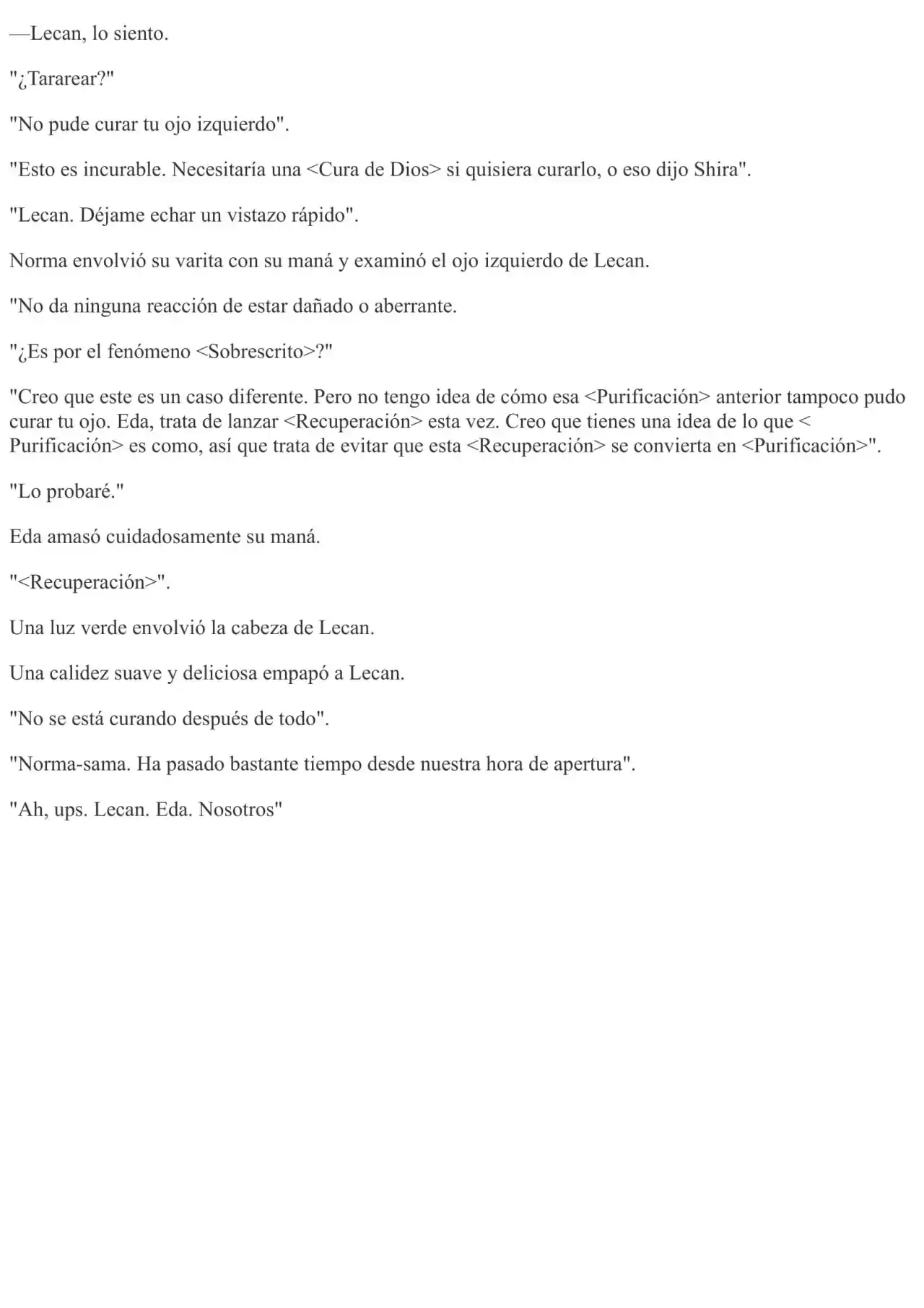 Okami Wa Nemuranai (Novela) - Capítulo 125 - Página 4 - LectorTMOo