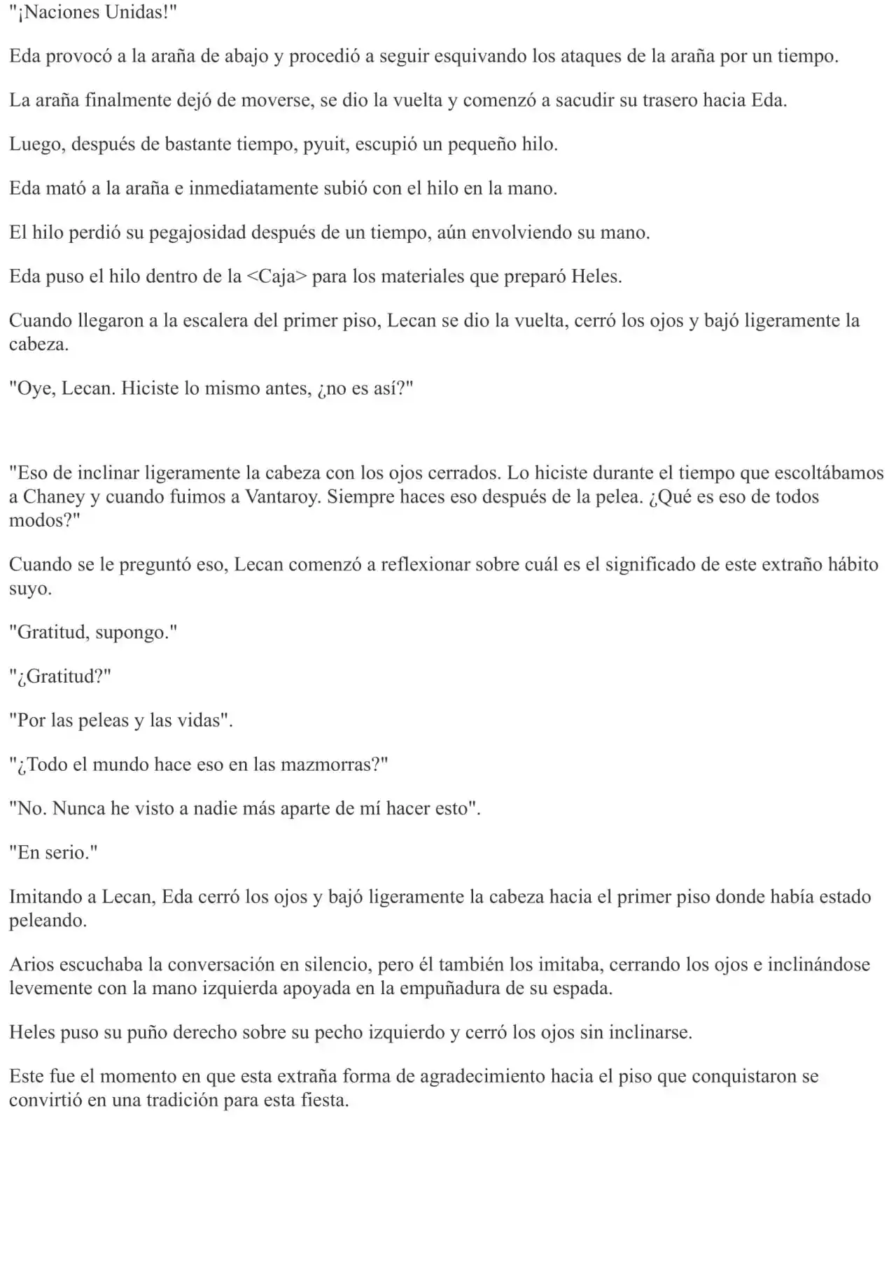 Okami Wa Nemuranai (Novela) - Capítulo 142 - Página 6 - LectorTMOo