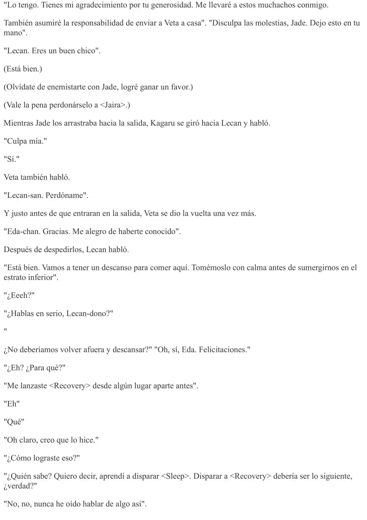 Okami Wa Nemuranai (Novela) - Capítulo 160 - Página 4 - LectorTMOo