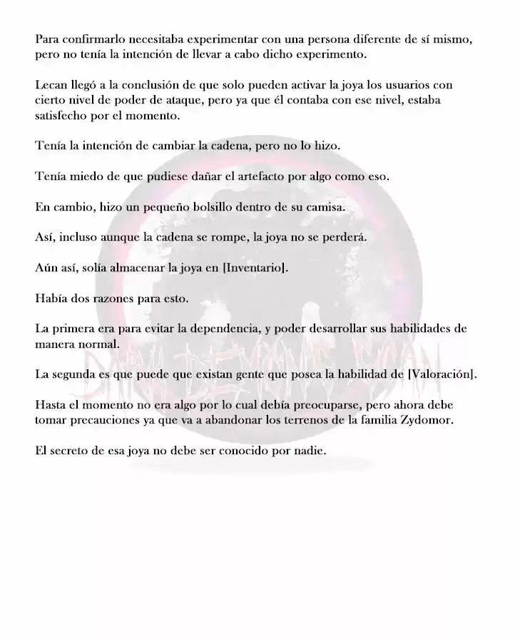 Okami Wa Nemuranai (Novela) - Capítulo 17 - Página 8 - LectorTMOo