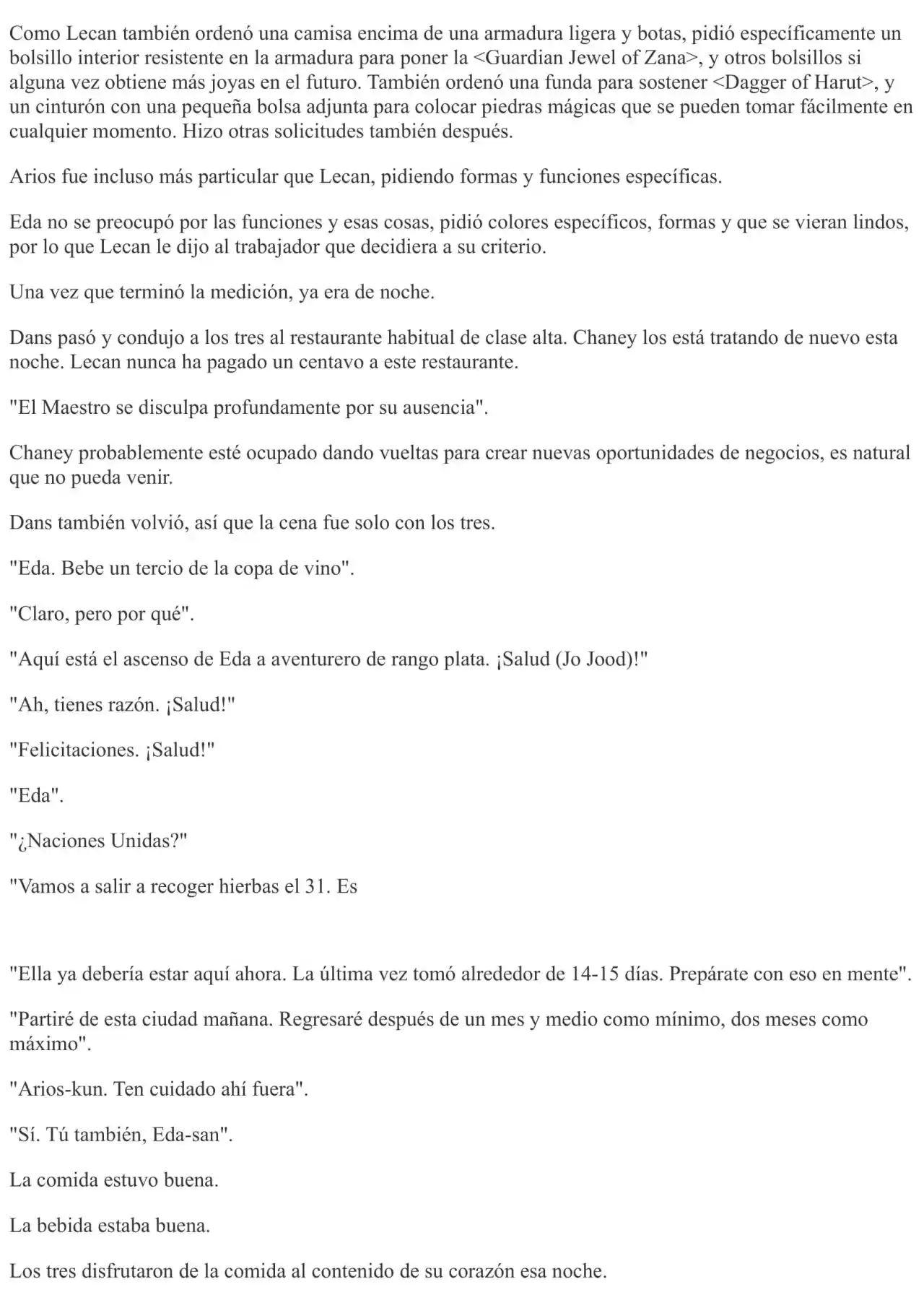 Okami Wa Nemuranai (Novela) - Capítulo 186 - Página 4 - LectorTMOo