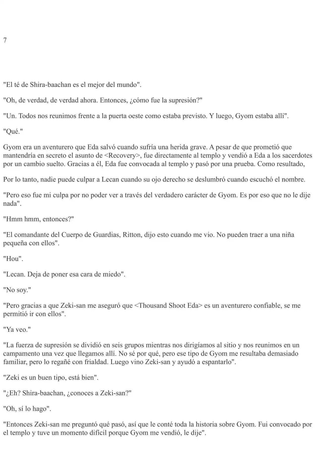 Okami Wa Nemuranai (Novela) - Capítulo 190 - Página 4 - LectorTMOo