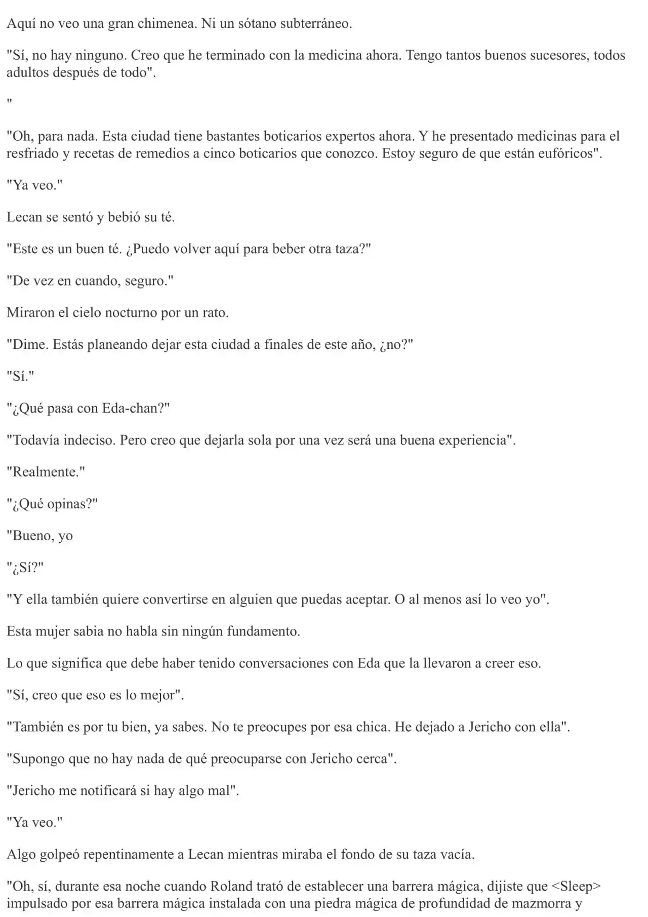 Okami Wa Nemuranai (Novela) - Capítulo 277 - Página 4 - LectorTMOo