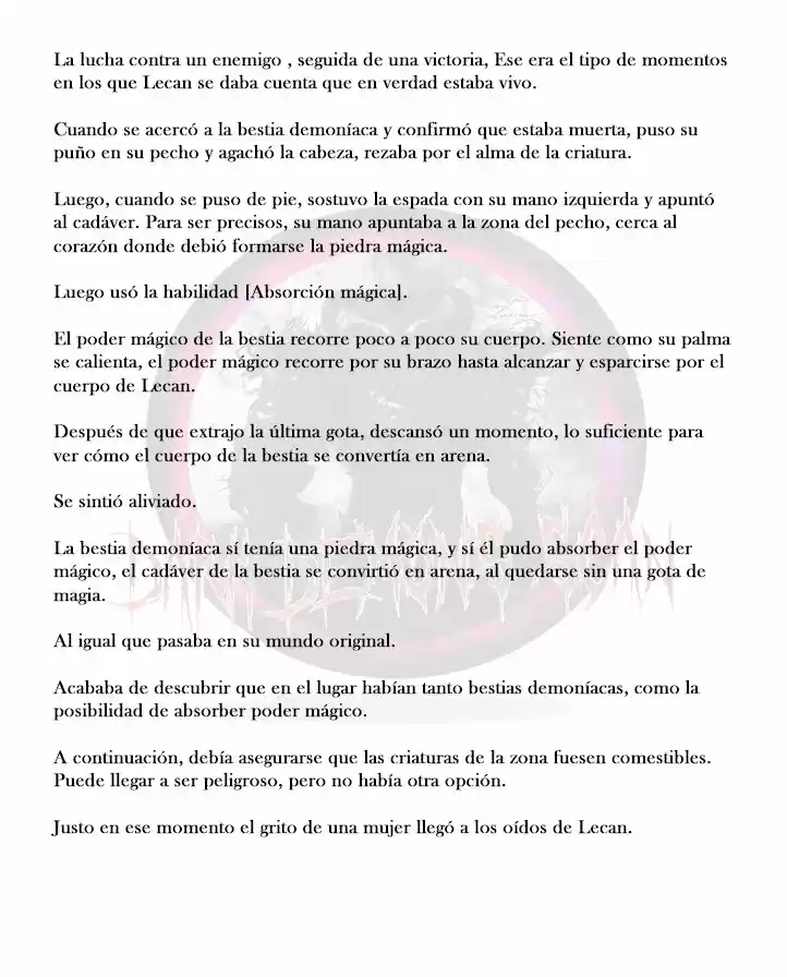 Okami Wa Nemuranai (Novela) - Capítulo 3 - Página 4 - LectorTMOo