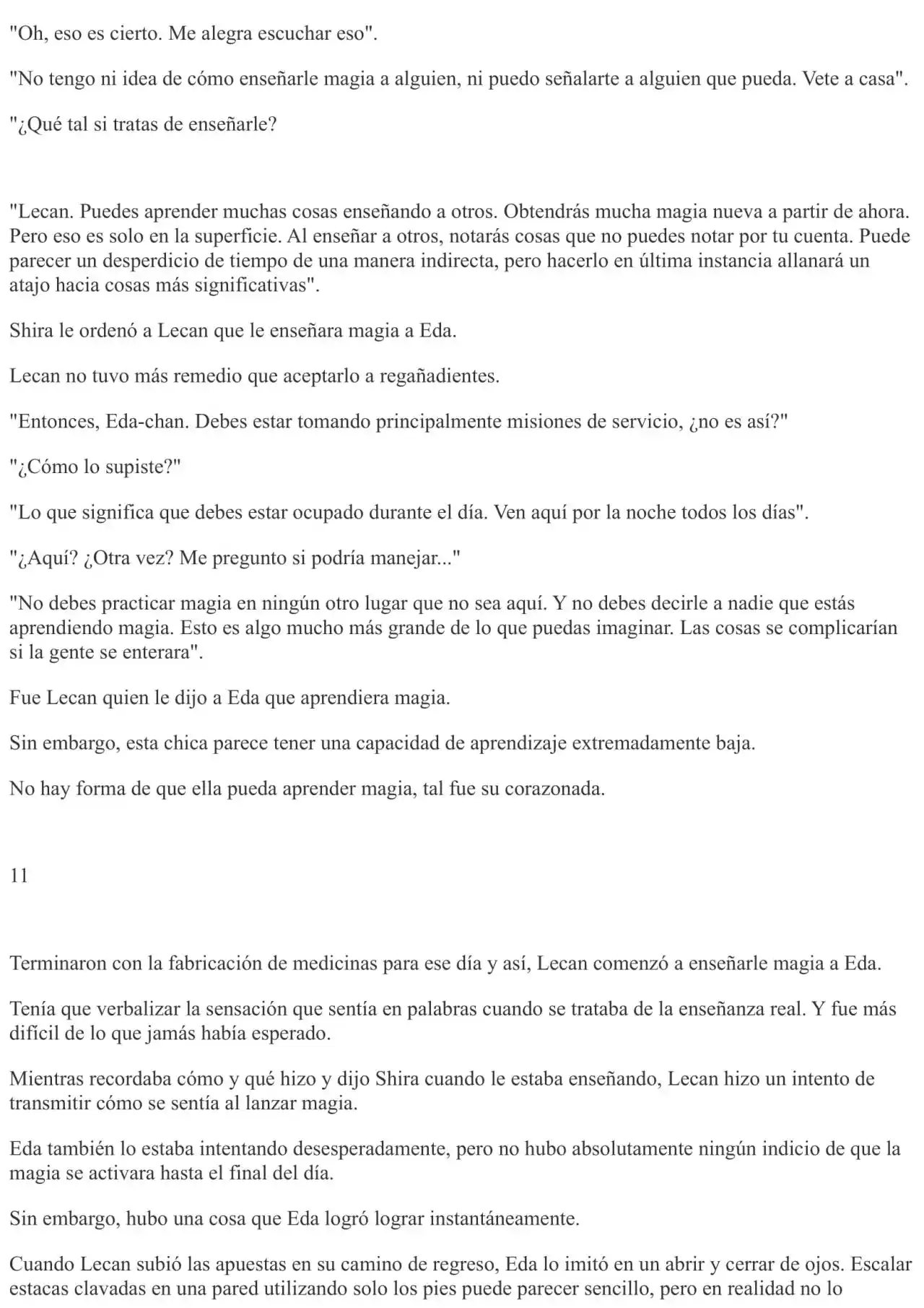 Okami Wa Nemuranai (Novela) - Capítulo 46 - Página 6 - LectorTMOo