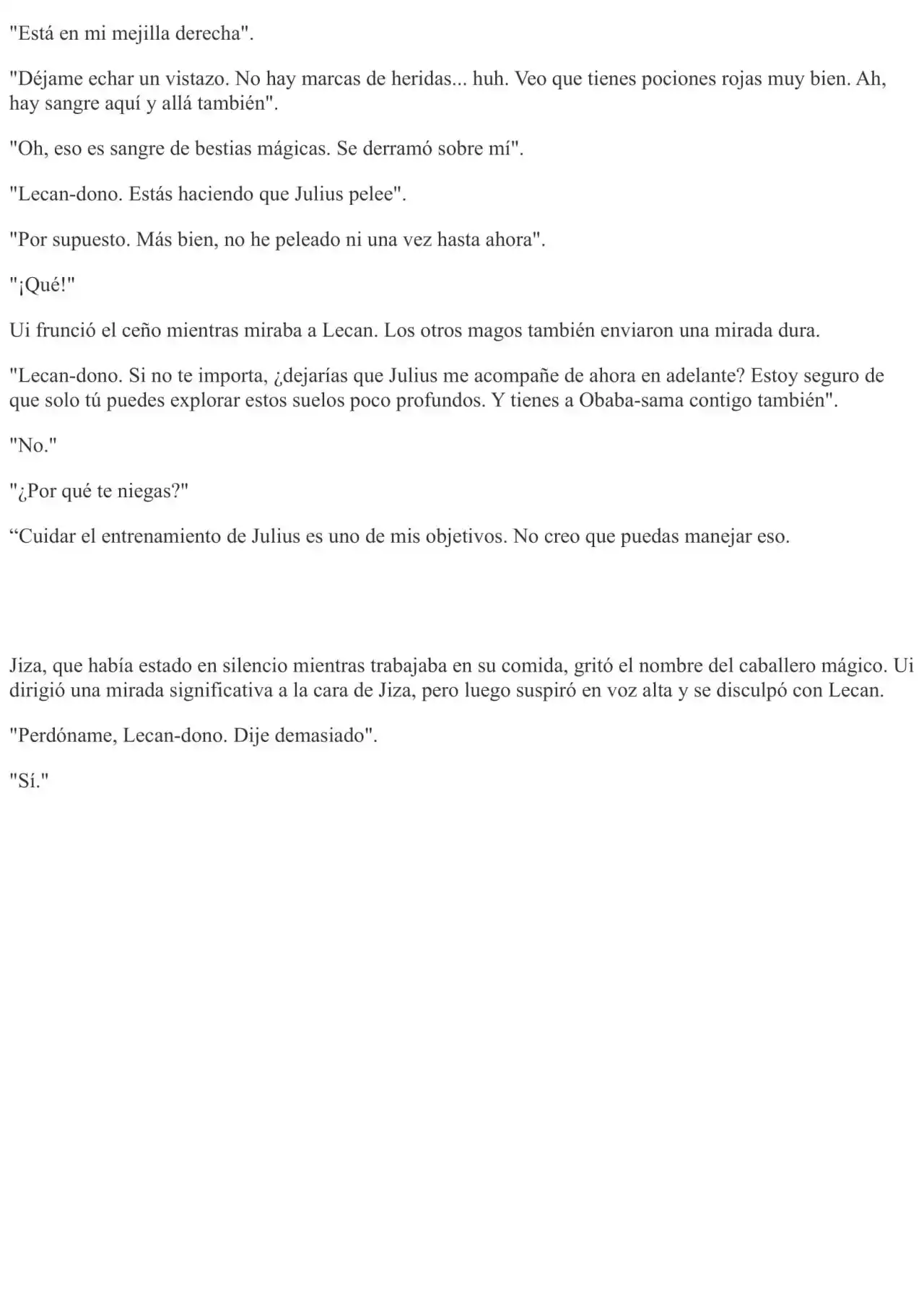 Okami Wa Nemuranai (Novela) - Capítulo 485 - Página 4 - LectorTMOo