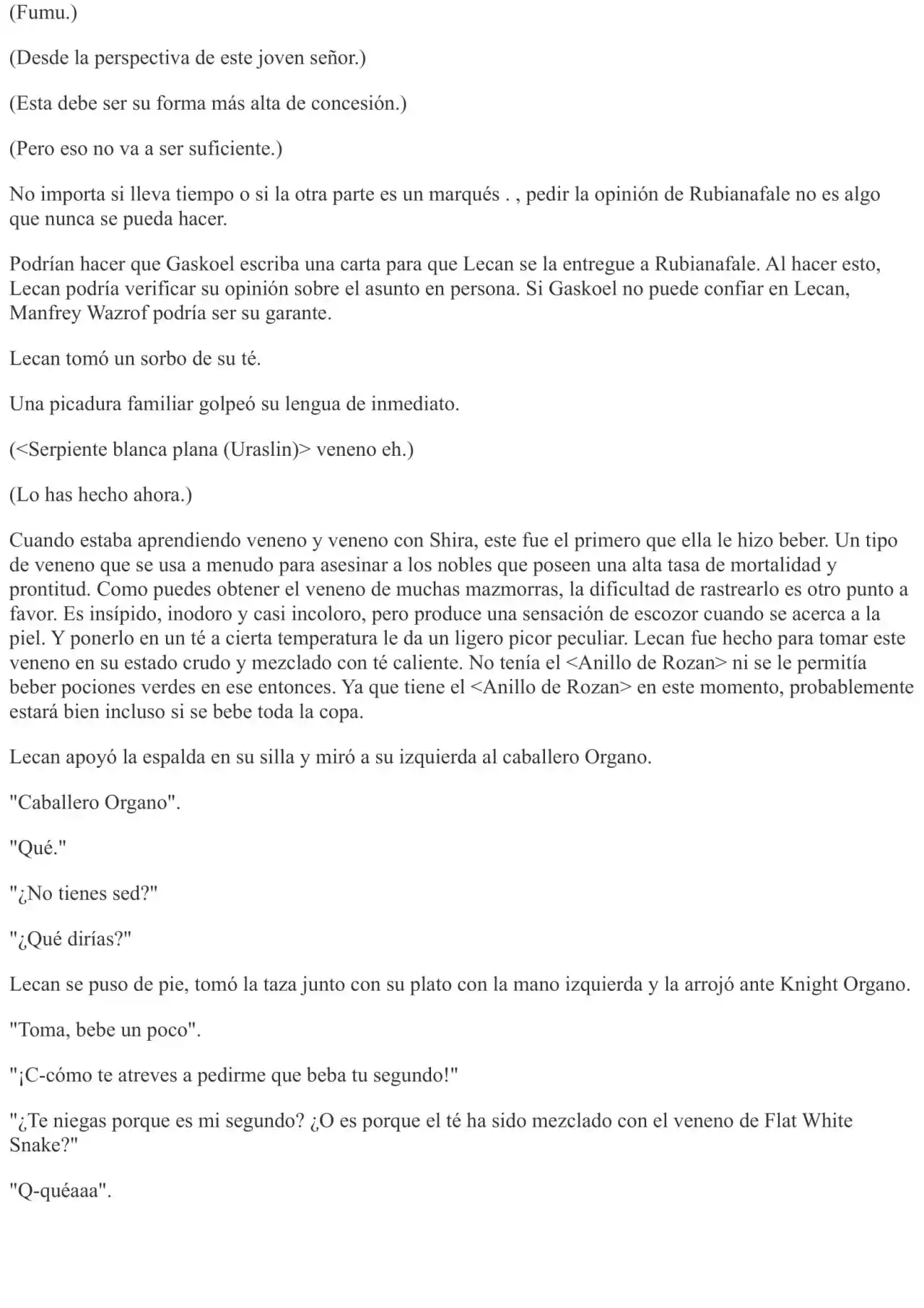 Okami Wa Nemuranai (Novela) - Capítulo 589 - Página 4 - LectorTMOo