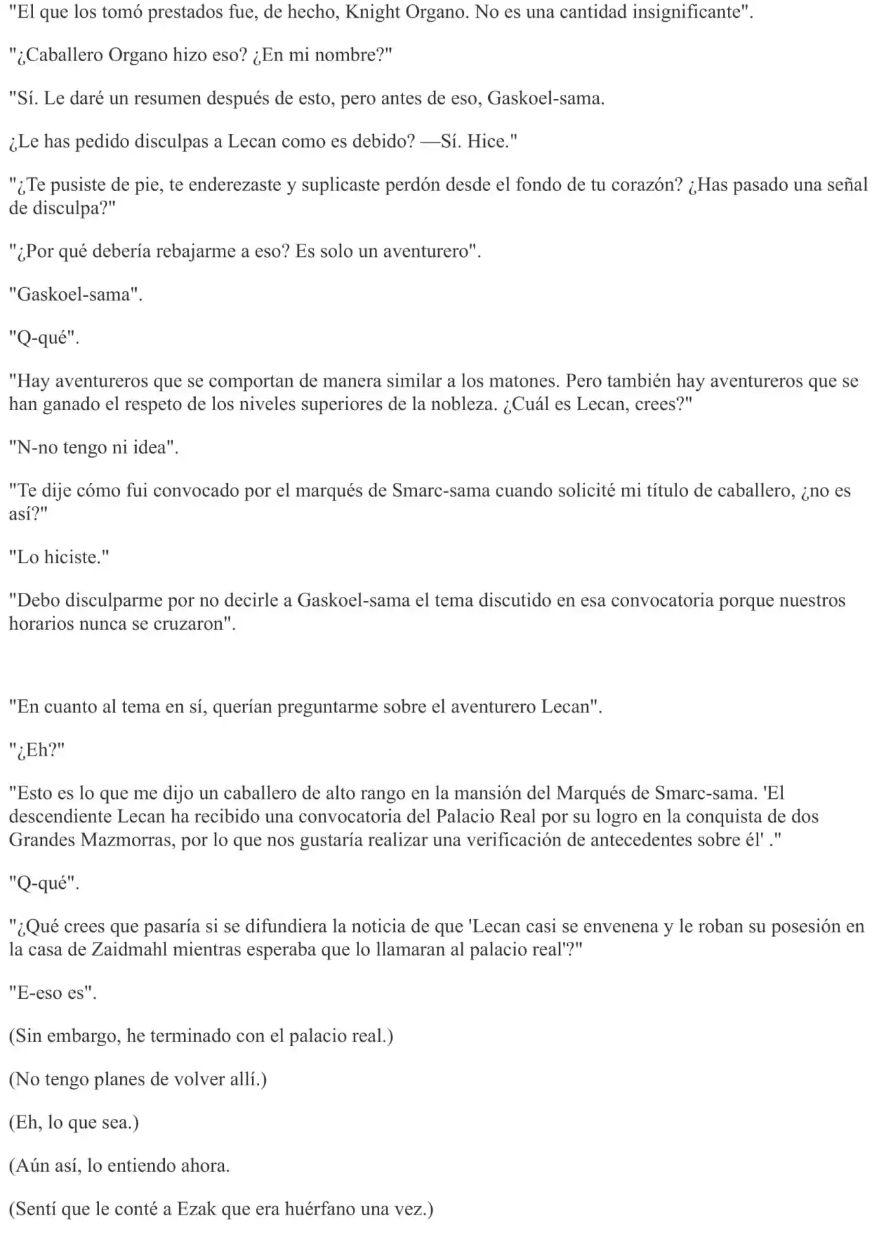 Okami Wa Nemuranai (Novela) - Capítulo 590 - Página 4 - LectorTMOo