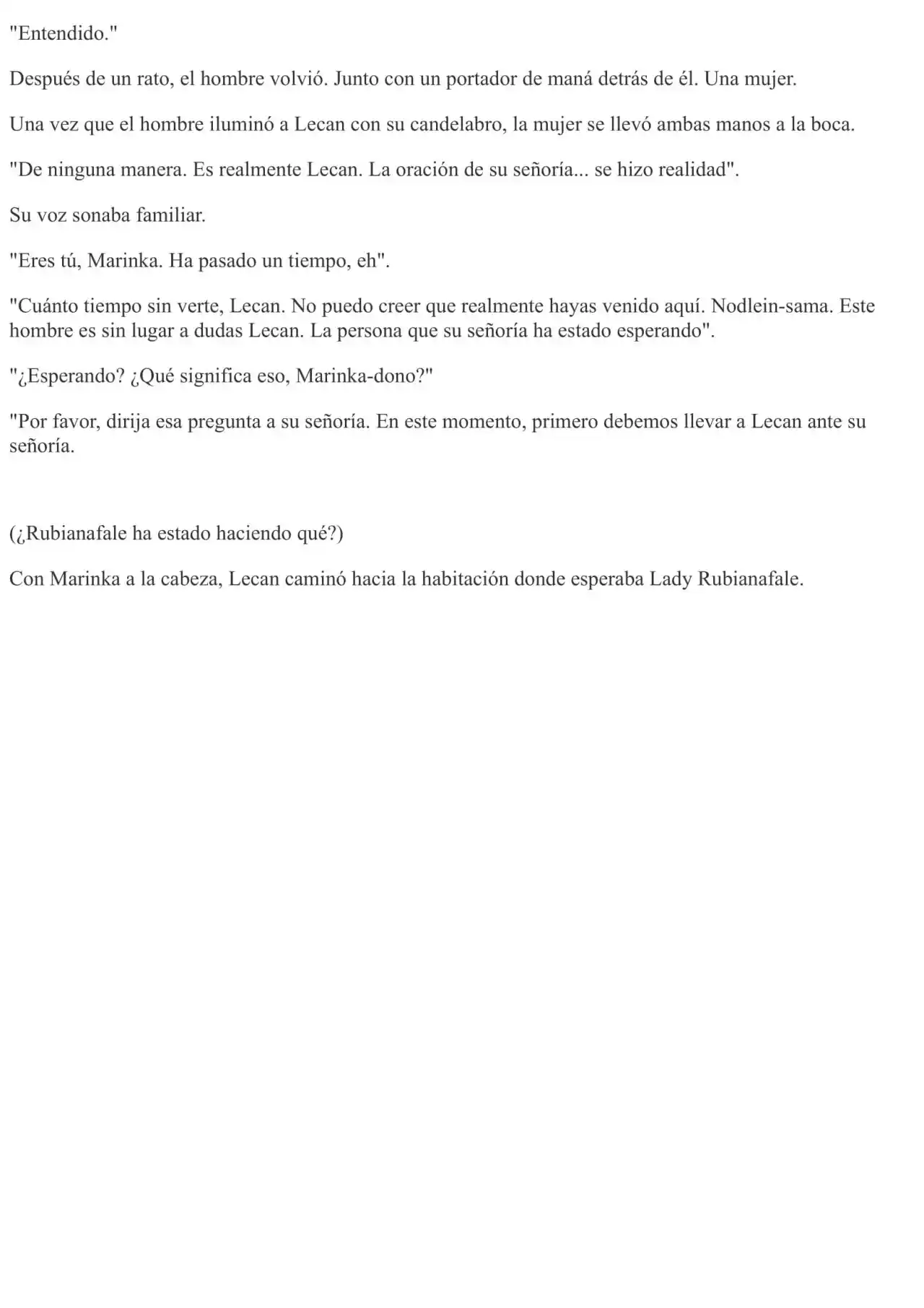 Okami Wa Nemuranai (Novela) - Capítulo 602 - Página 4 - LectorTMOo