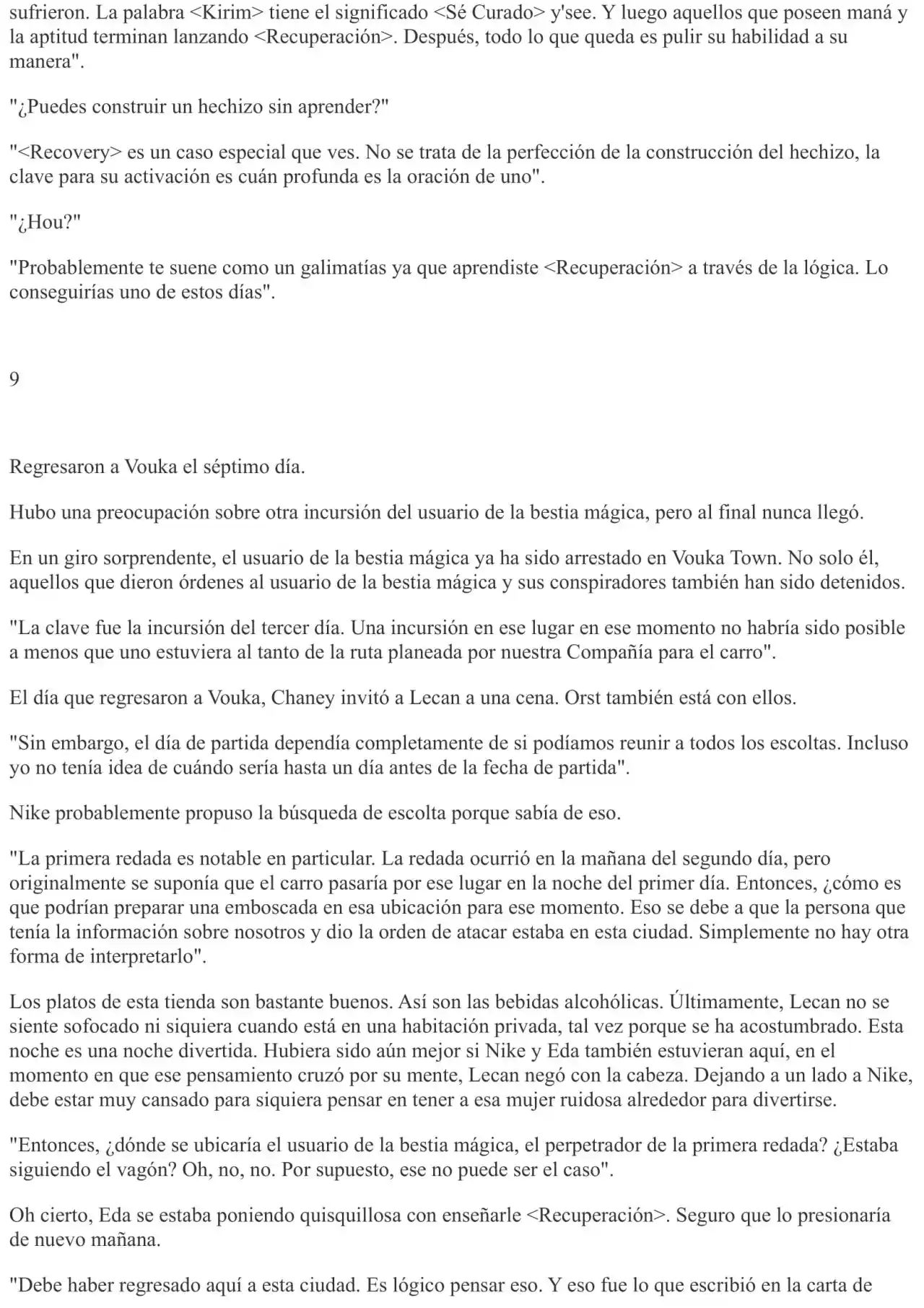 Okami Wa Nemuranai (Novela) - Capítulo 74 - Página 4 - LectorTMOo