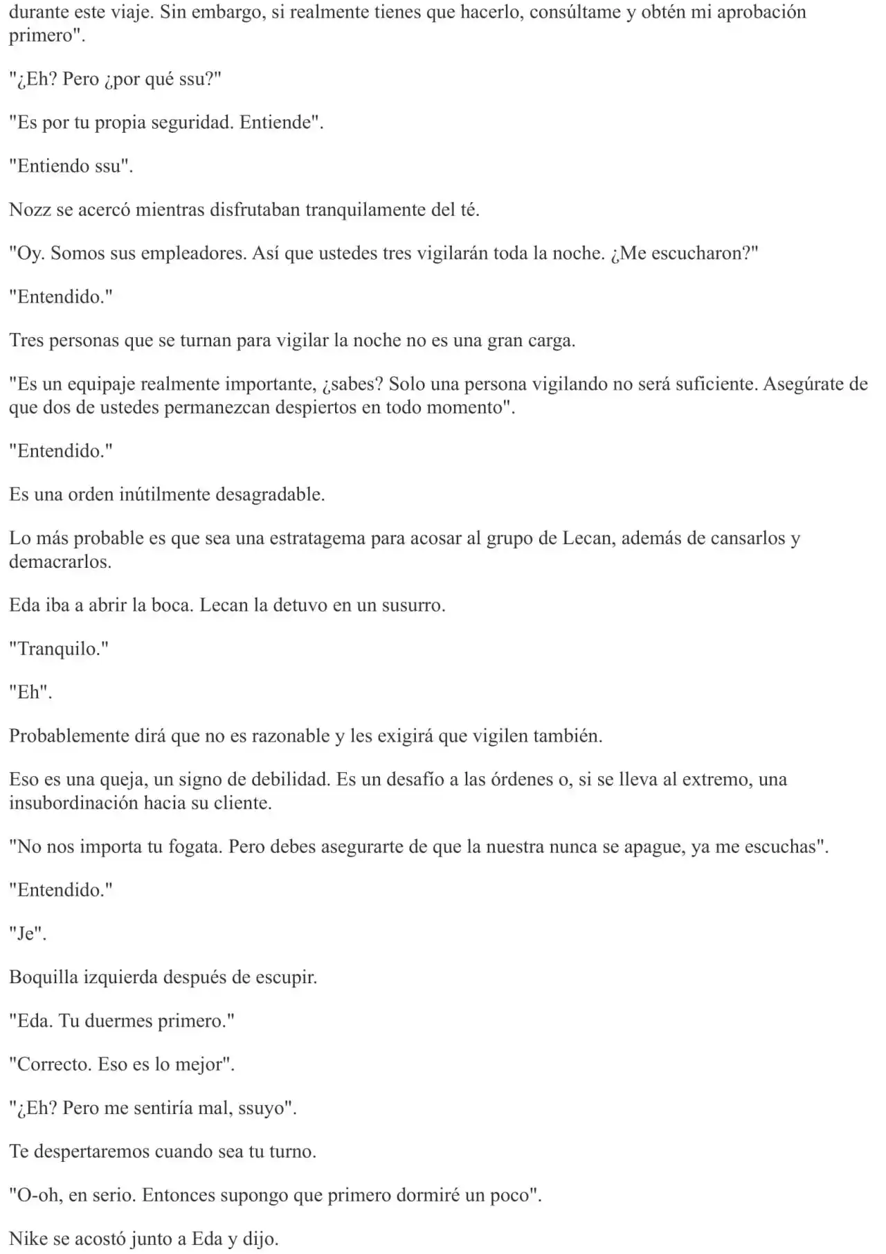 Okami Wa Nemuranai (Novela) - Capítulo 79 - Página 4 - LectorTMOo