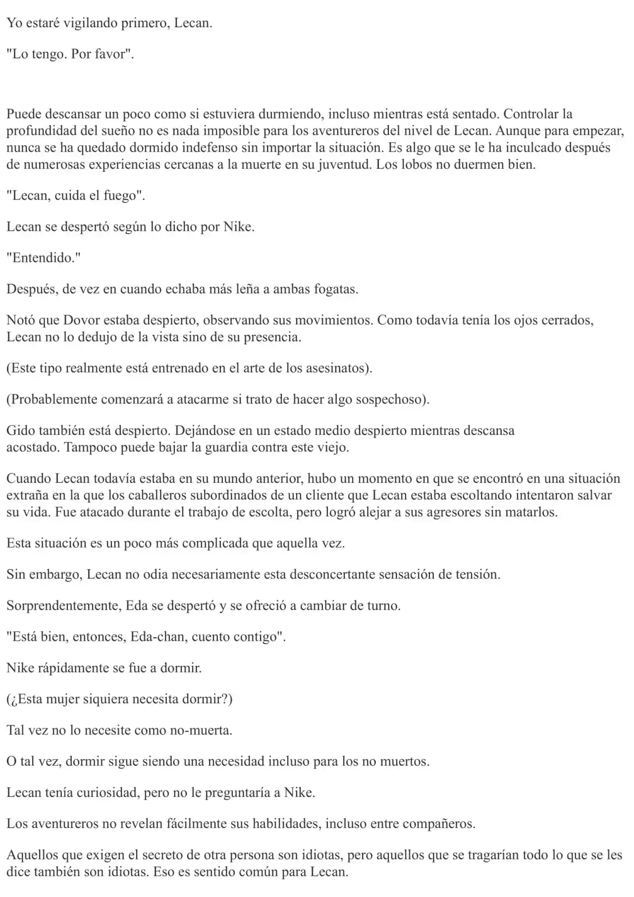 Okami Wa Nemuranai (Novela) - Capítulo 79 - Página 5 - LectorTMOo