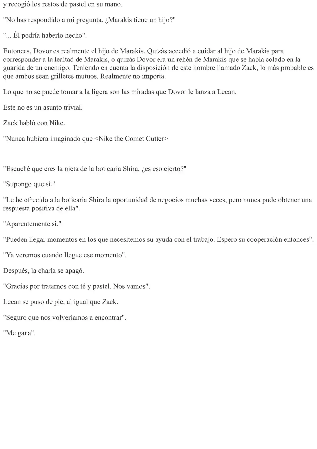 Okami Wa Nemuranai (Novela) - Capítulo 83 - Página 4 - LectorTMOo