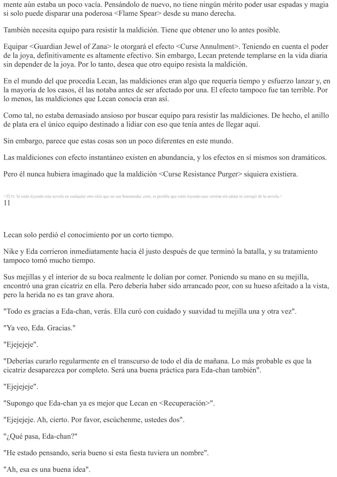 Okami Wa Nemuranai (Novela) - Capítulo 85 - Página 4 - LectorTMOo