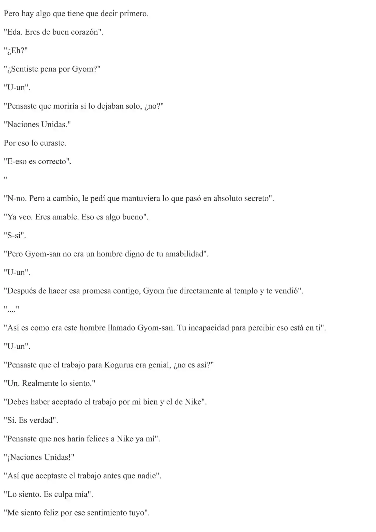 Okami Wa Nemuranai (Novela) - Capítulo 90 - Página 4 - LectorTMOo