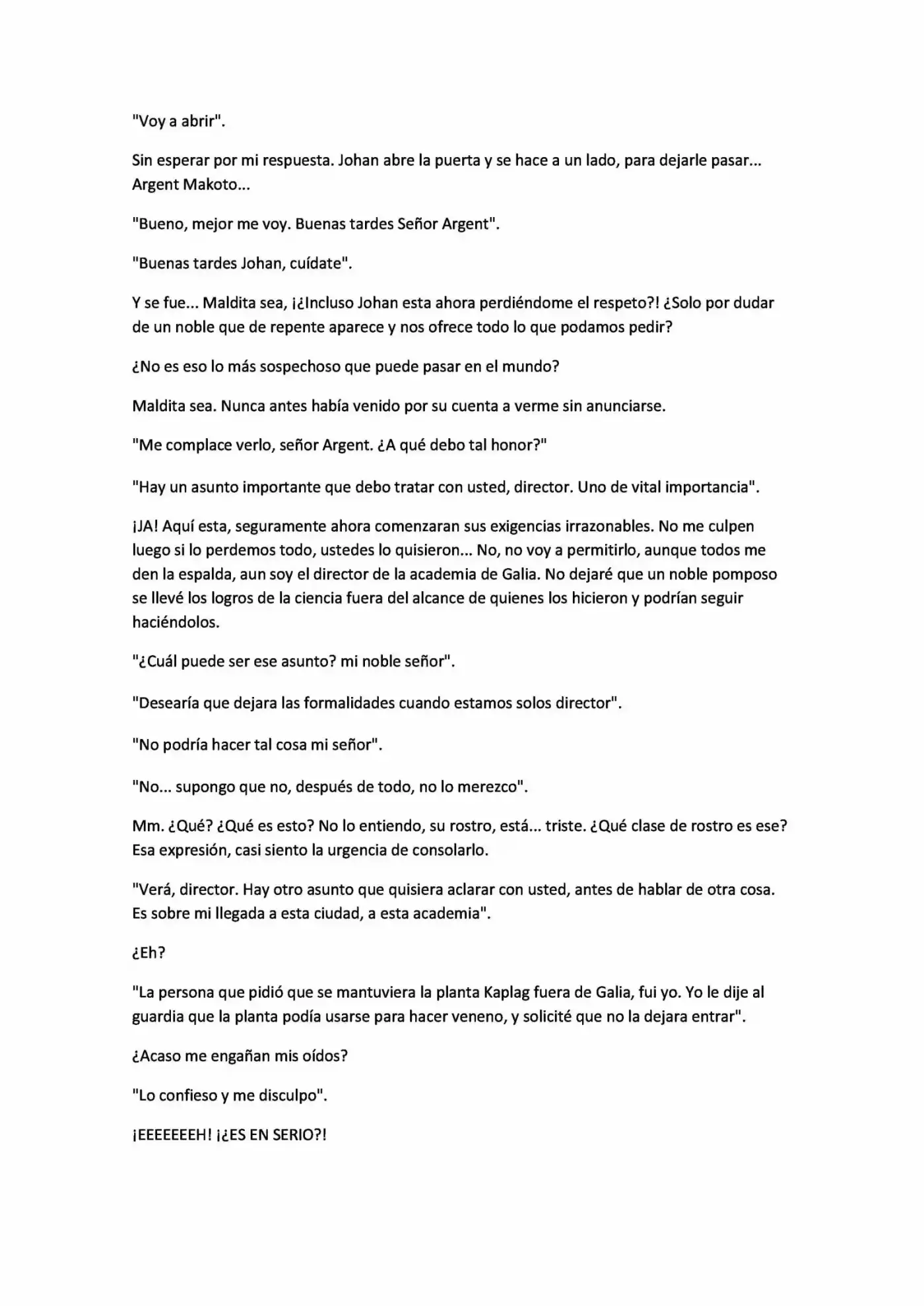 Okane O Subete Sekai E Chikara (Novela) - Capítulo 14 - Página 8 - LectorTMOo