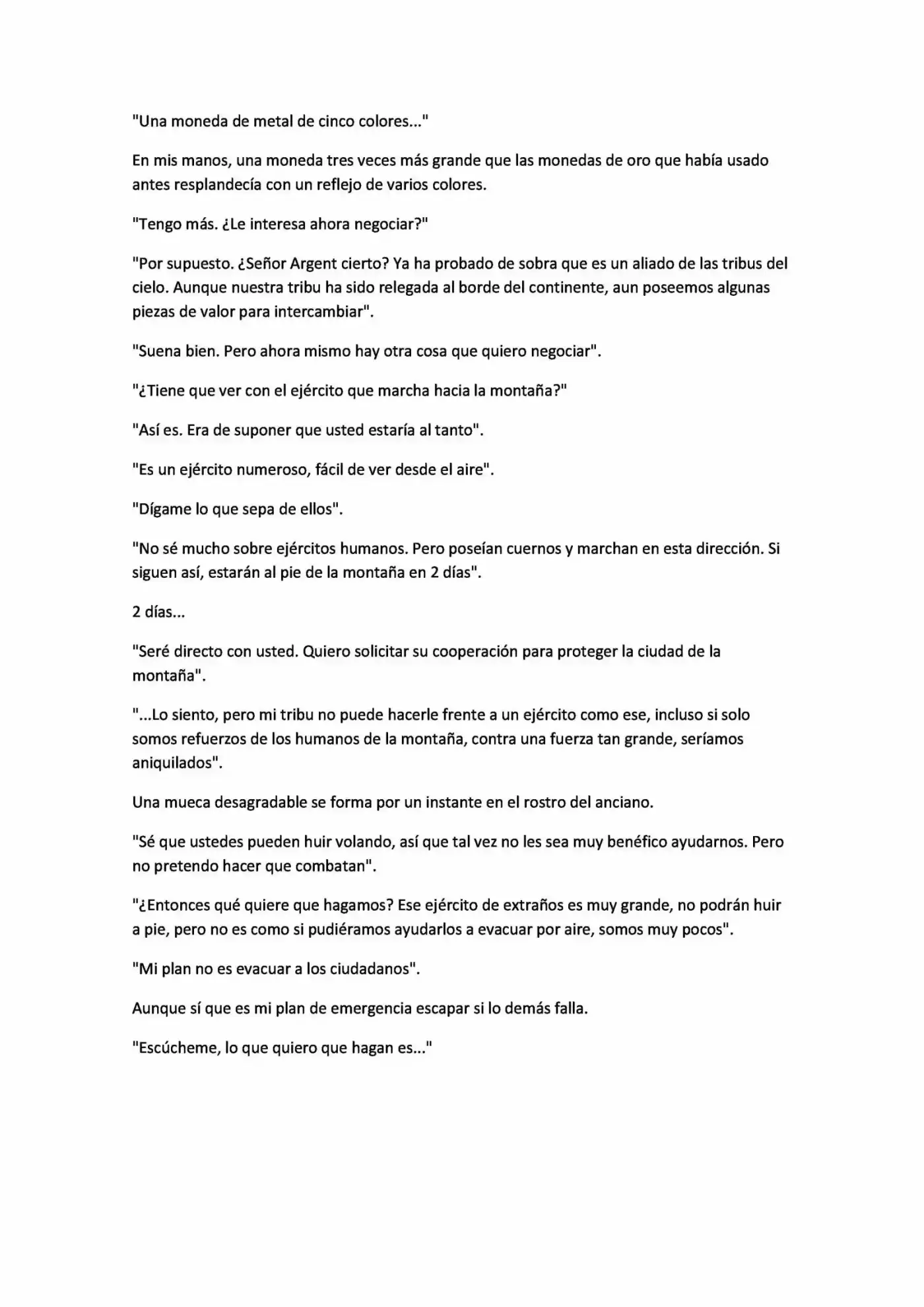 Okane O Subete Sekai E Chikara (Novela) - Capítulo 15 - Página 7 - LectorTMOo