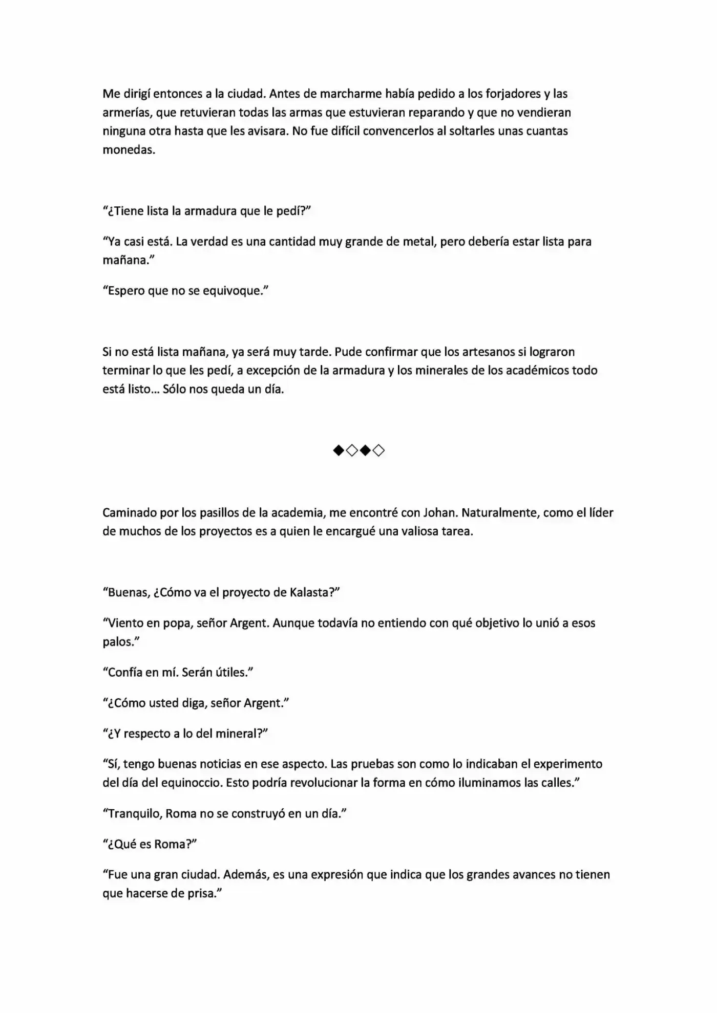 Okane O Subete Sekai E Chikara (Novela) - Capítulo 16 - Página 4 - LectorTMOo
