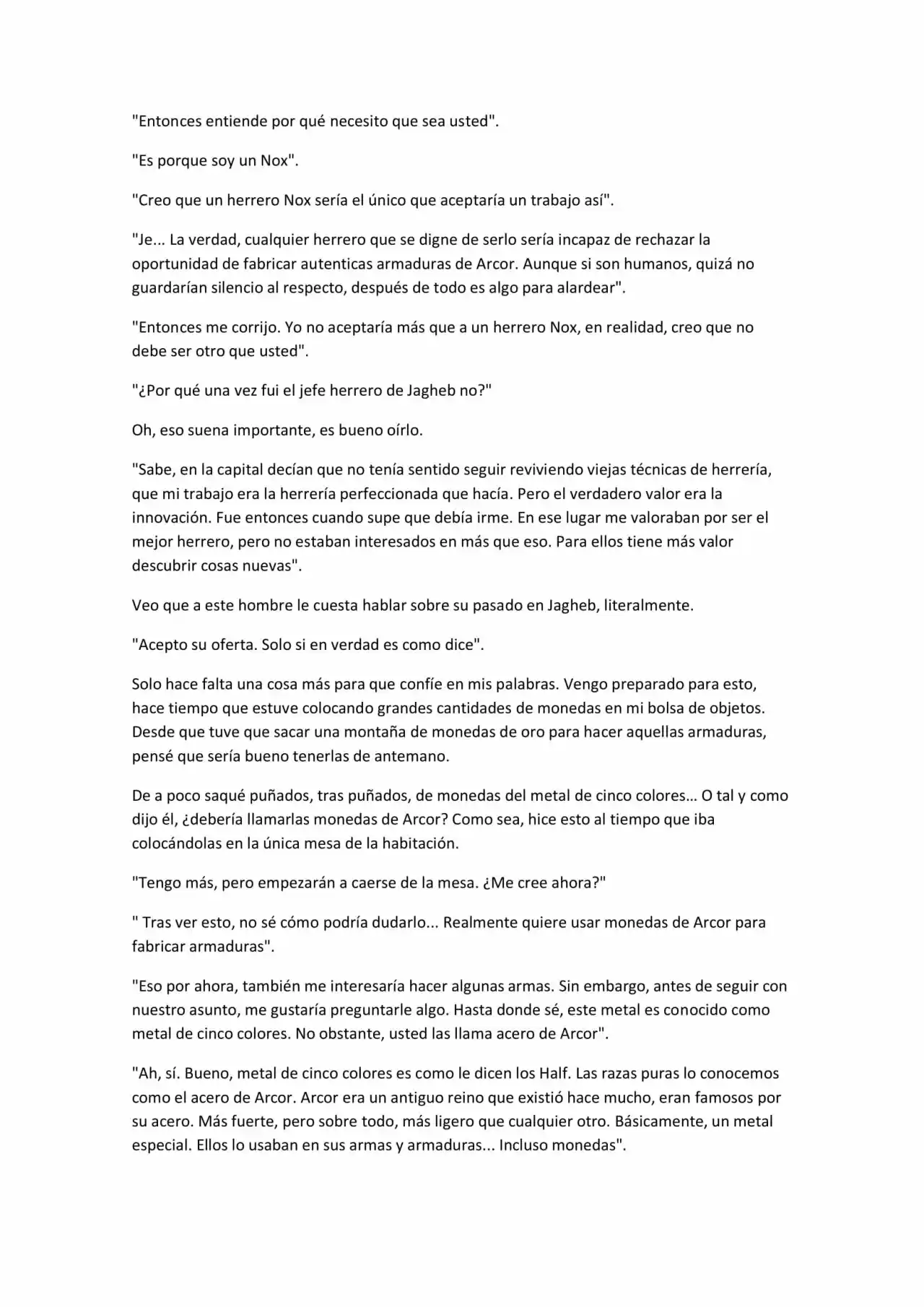 Okane O Subete Sekai E Chikara (Novela) - Capítulo 40 - Página 7 - LectorTMOo