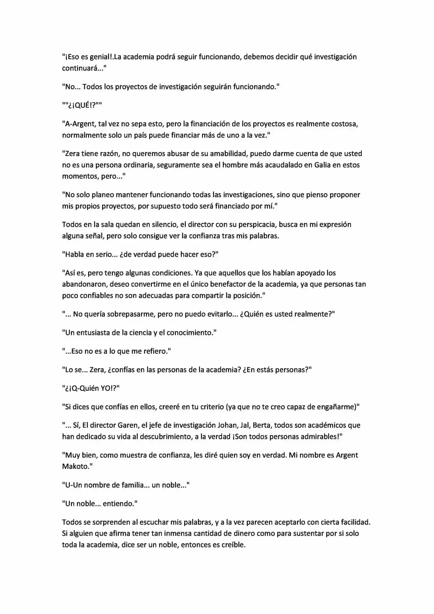 Okane O Subete Sekai E Chikara (Novela) - Capítulo 6 - Página 4 - LectorTMOo