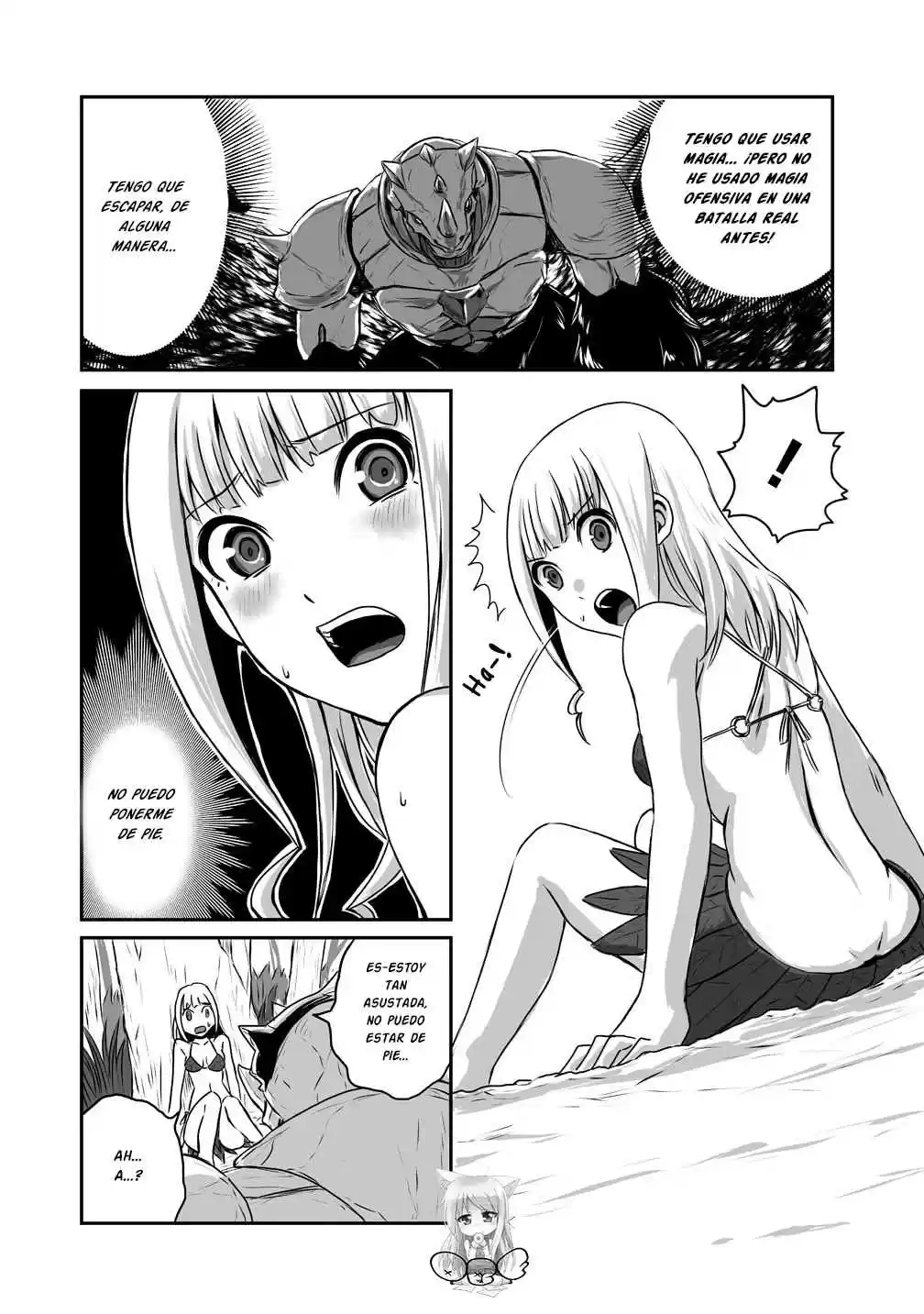 Okiraku Onna Madoushi No Kaitakuki - Capítulo 1 - Página 19 - LectorTMOo