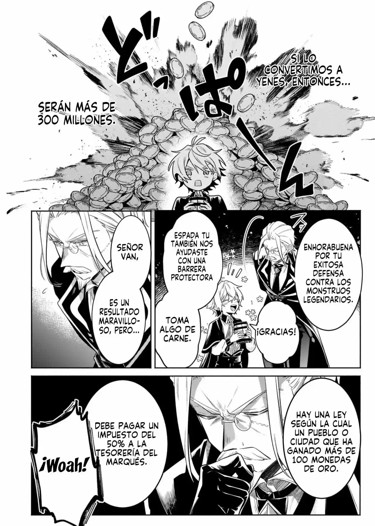 Okiraku Ryoushu No Tanoshii Ryouchi Bouei - Capítulo 13 - Página 4 - LectorTMOo