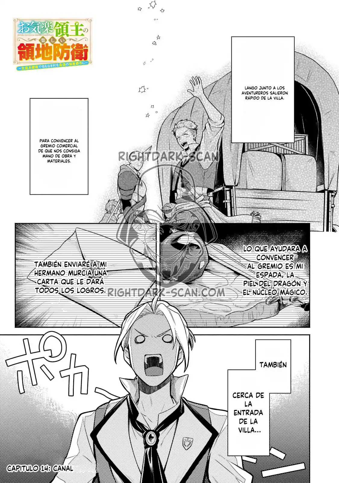Okiraku Ryoushu No Tanoshii Ryouchi Bouei - Capítulo 14 - Página 4 - LectorTMOo