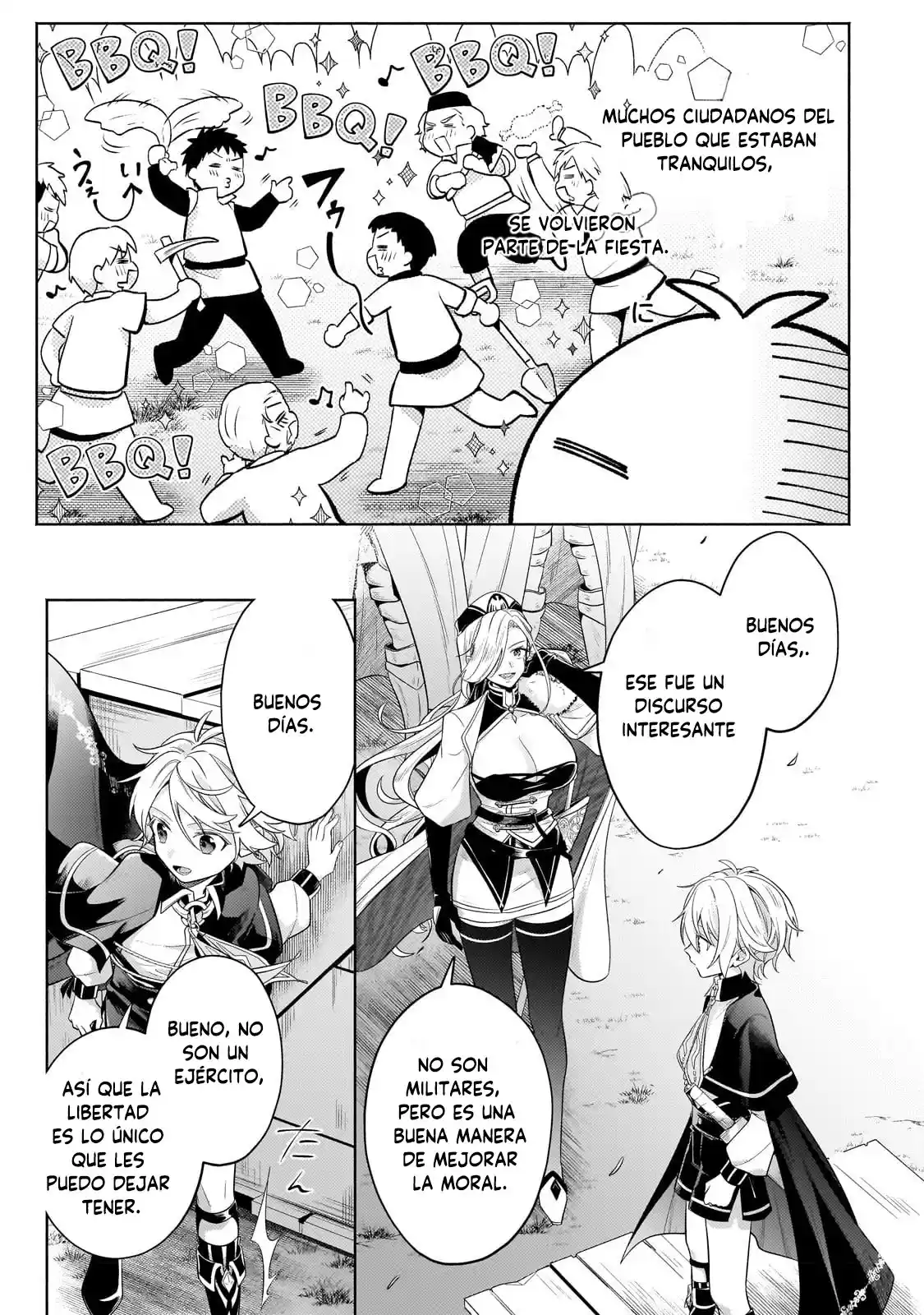 Okiraku Ryoushu No Tanoshii Ryouchi Bouei - Capítulo 18.2 - Página 11 - LectorTMOo
