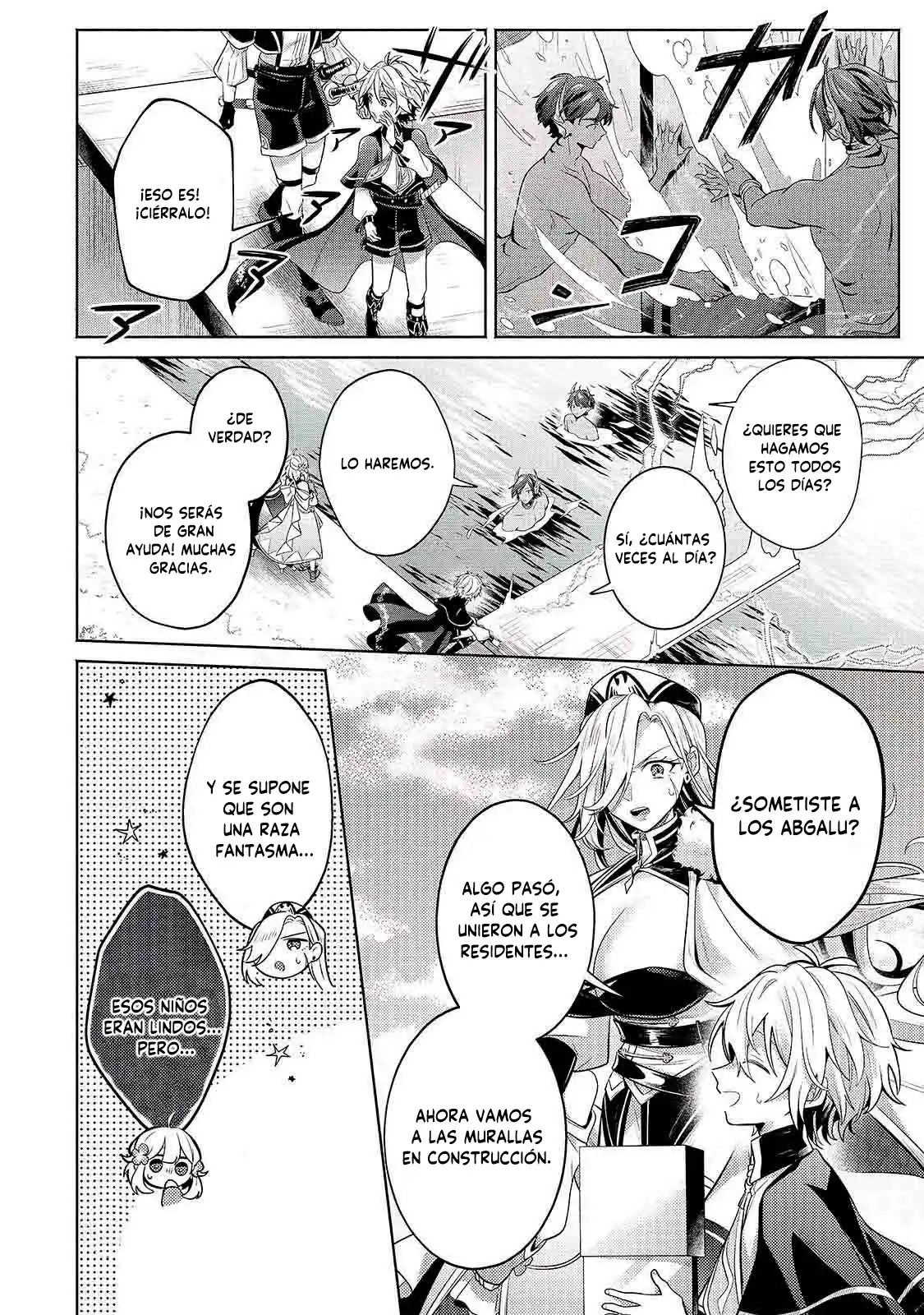 Okiraku Ryoushu No Tanoshii Ryouchi Bouei - Capítulo 19.1 - Página 8 - LectorTMOo