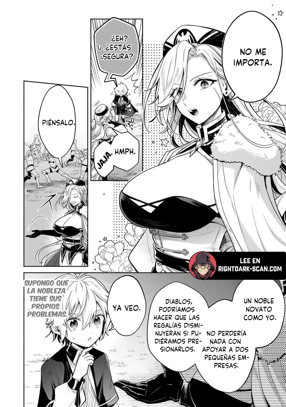 Okiraku Ryoushu No Tanoshii Ryouchi Bouei - Capítulo 23.1 - Página 8 - LectorTMOo