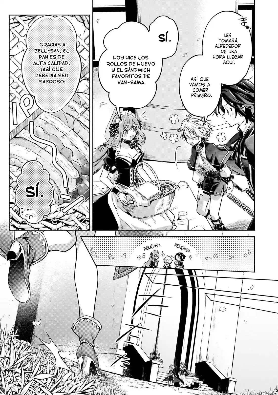 Okiraku Ryoushu No Tanoshii Ryouchi Bouei - Capítulo 24.3 - Página 5 - LectorTMOo