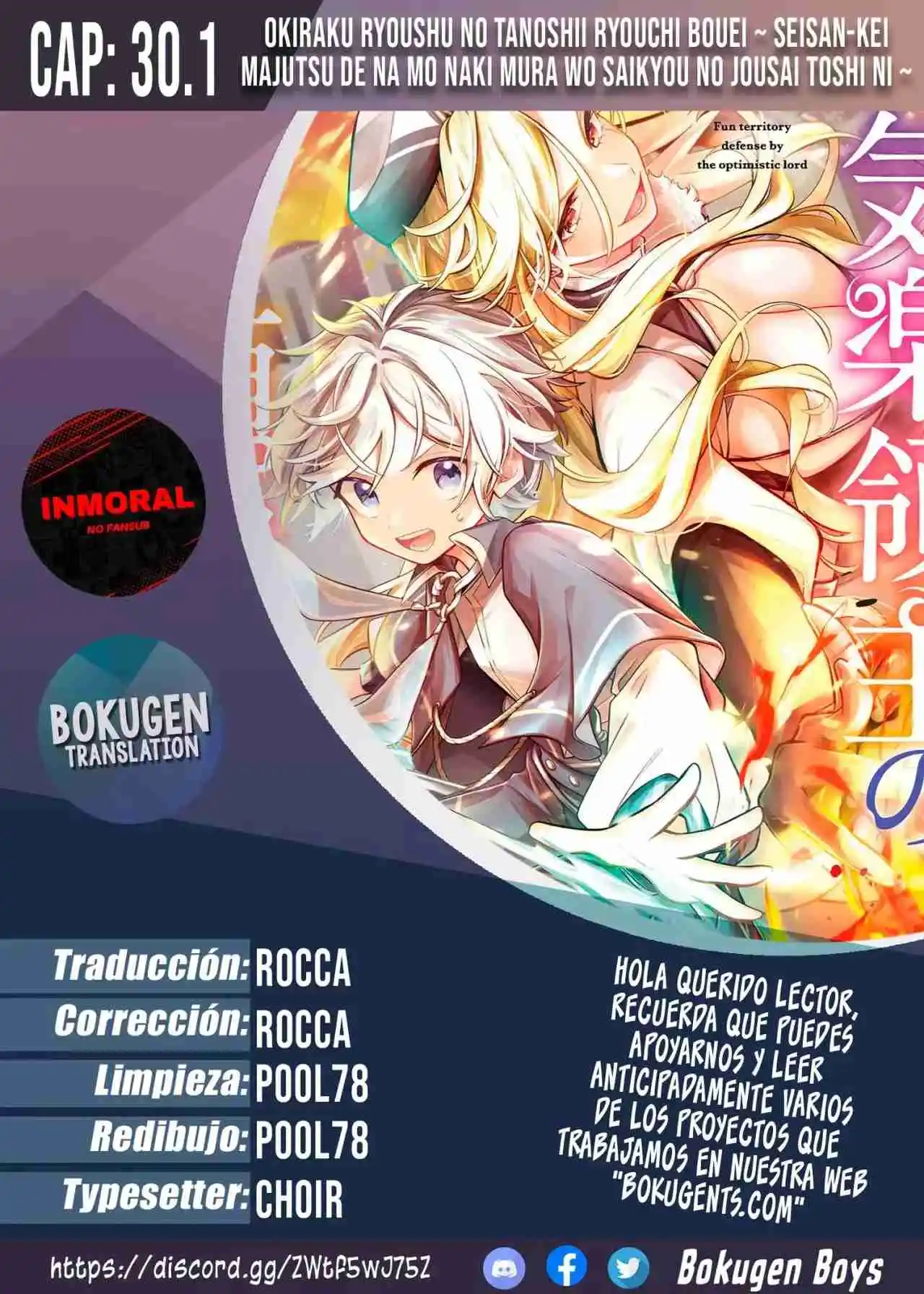 Okiraku Ryoushu No Tanoshii Ryouchi Bouei - Capítulo 30.1 - Página 7 - LectorTMOo